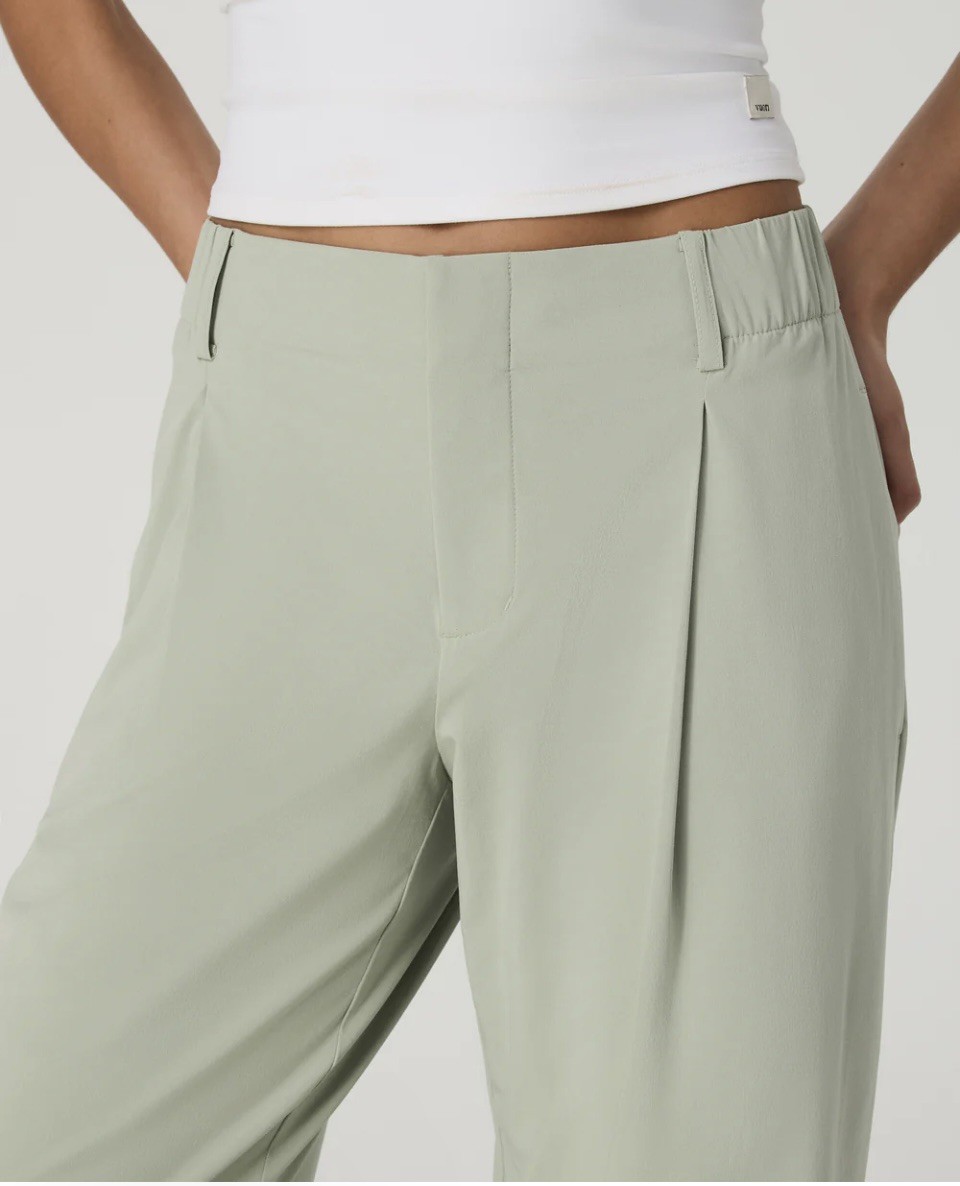 Vuori Villa Wideleg Trouser Sweet Pea Pant XS #VW4403 $128 NWT