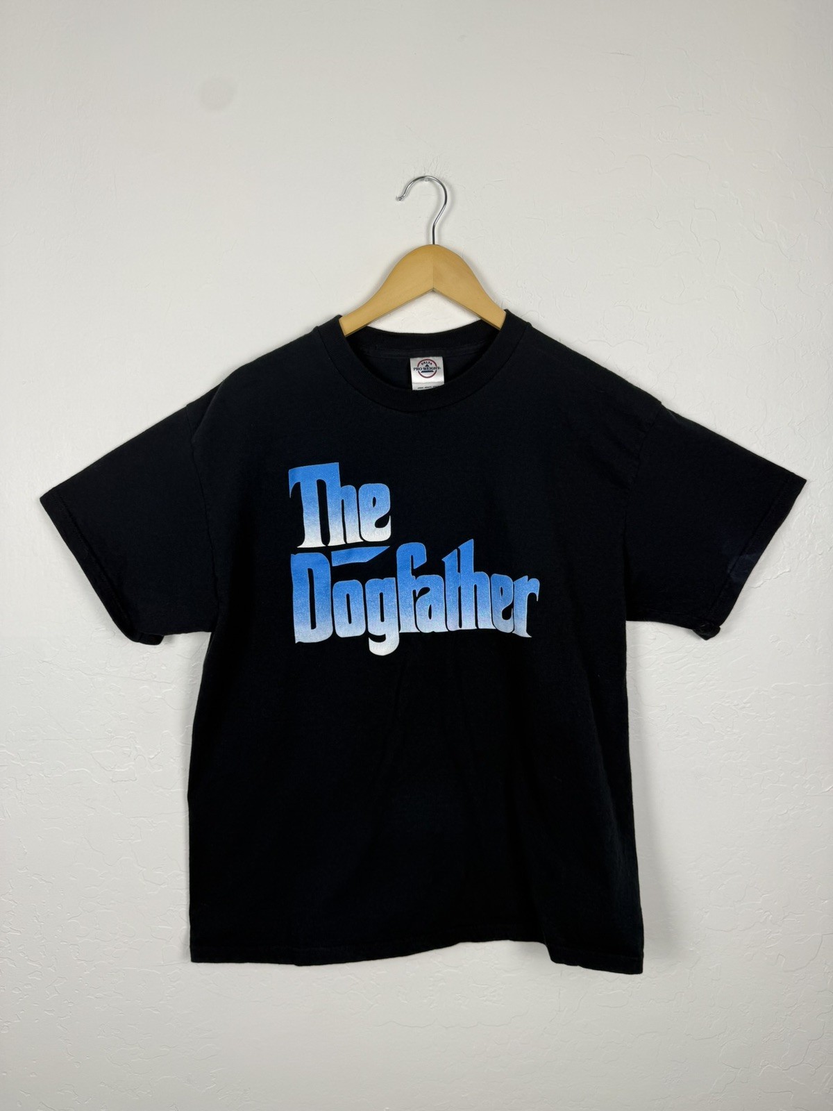 The Dogfather. (Snoop Dogg). Biack Shirt. Size Large