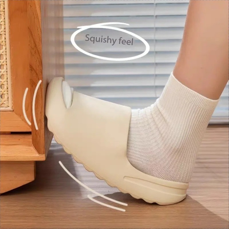 Coconut Cloud Slippers Men Women Thick Sole Soft EVA Summer House Slides**