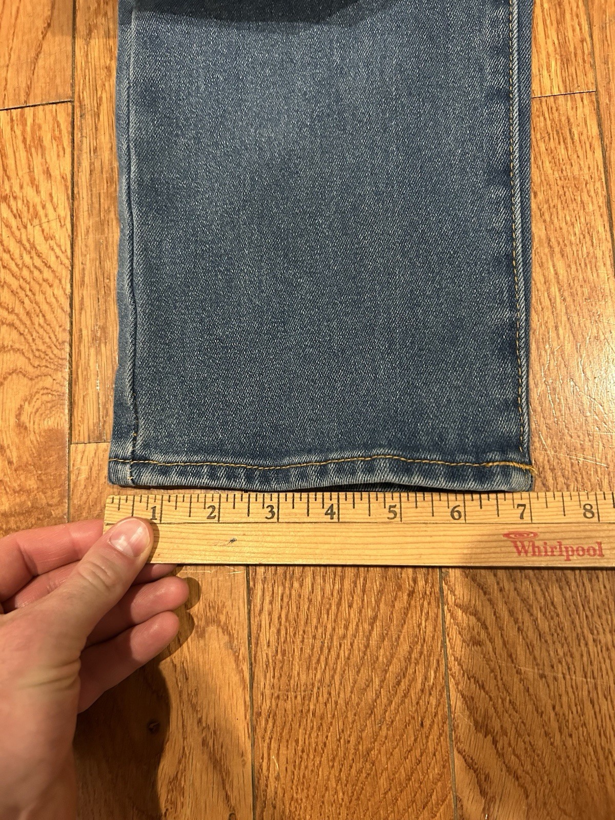 True Religion Geno Relaxed Slim Jeans Mens 33 Blue Denim Stretch Low Rise Y2K