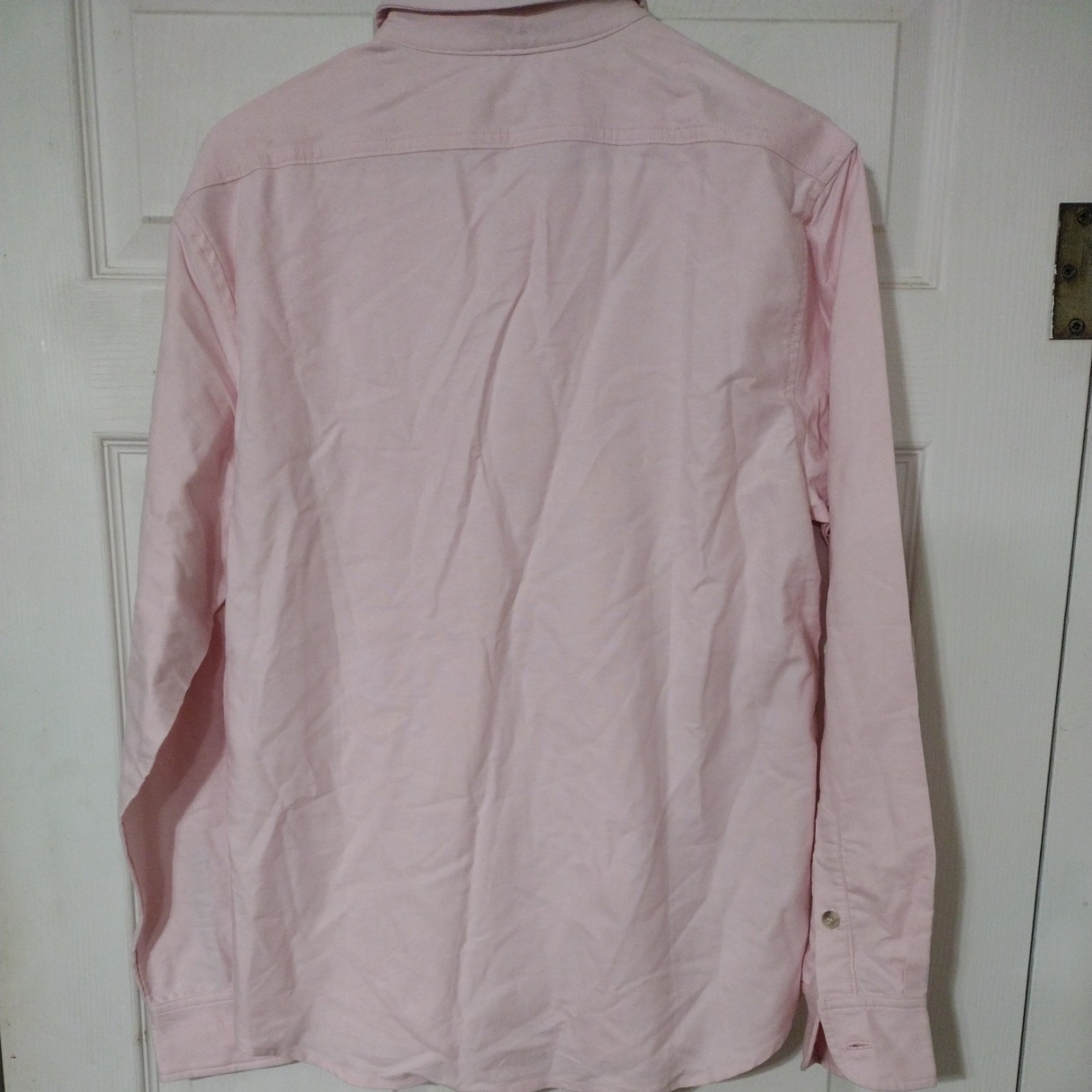 Magill LA Dawson Long Sleeve Pink 100% Cotton Button Down – Size S New C7