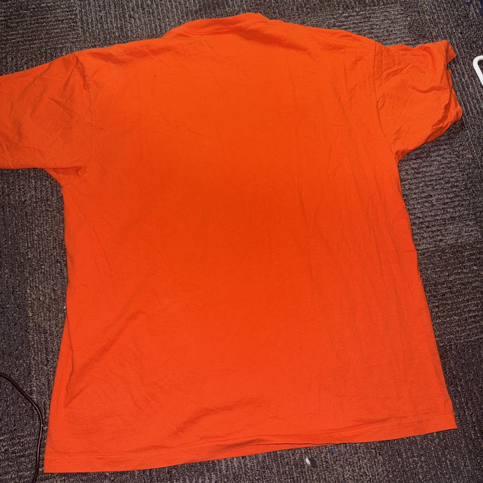 Vintage Looney Tunes Sylvester Tweety Halloween Shirt 1998 Orange Large