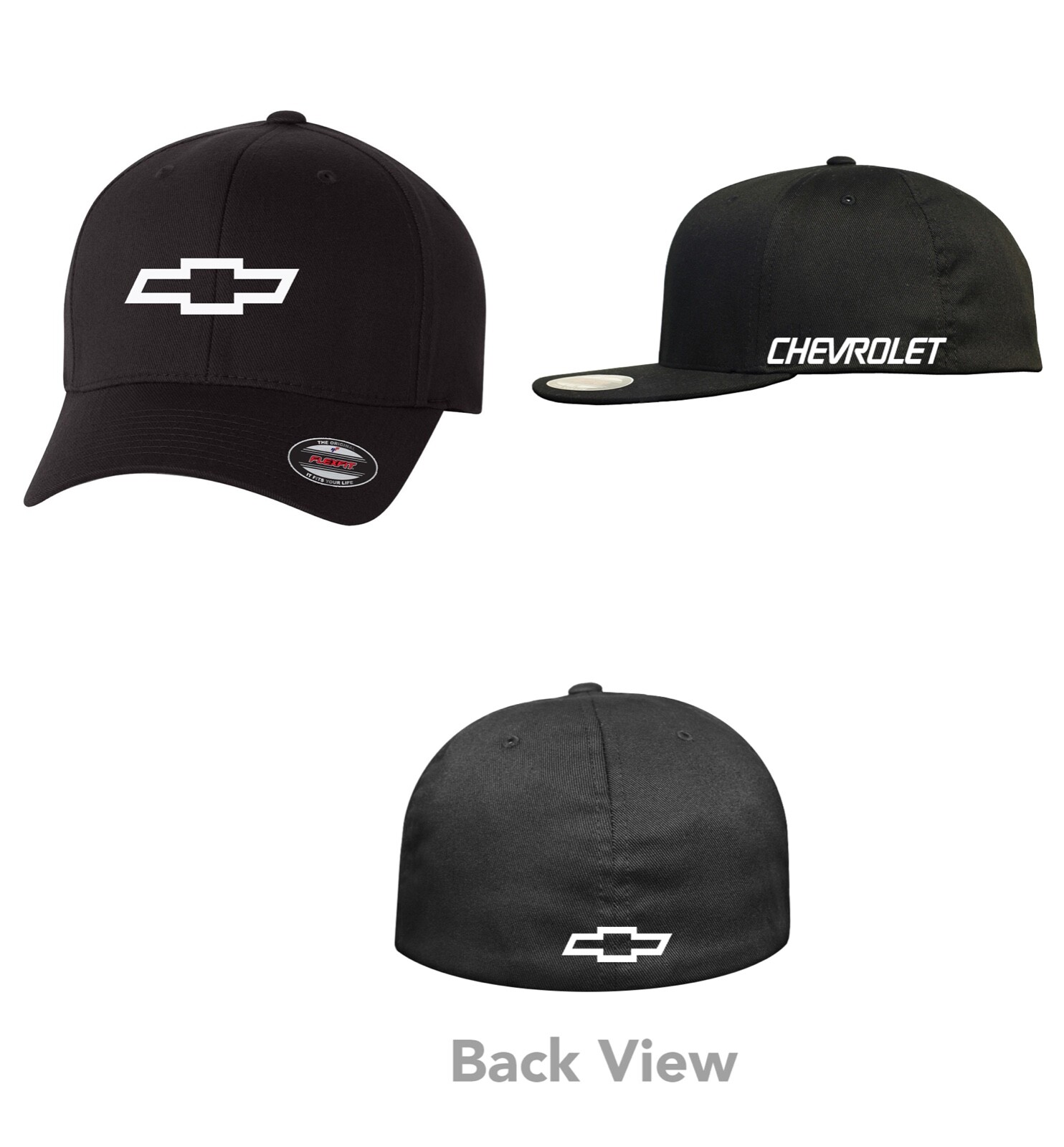 CHEVY Chevrolet CURVED OR FLAT BILL FLEXFIT HAT *FREE SHIPPING in BOX*