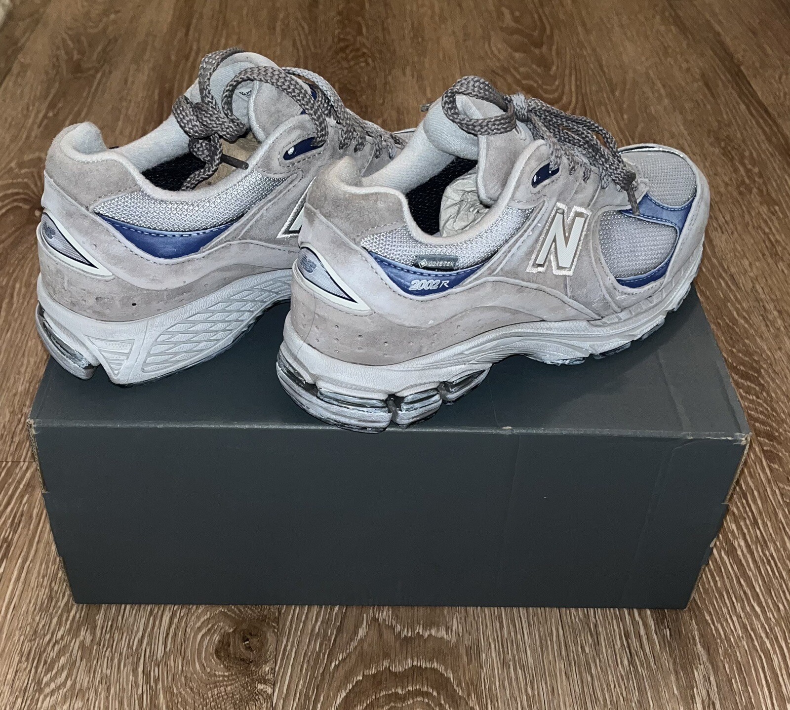 Size 6M/ 7.5W- New Balance 2002R Grey