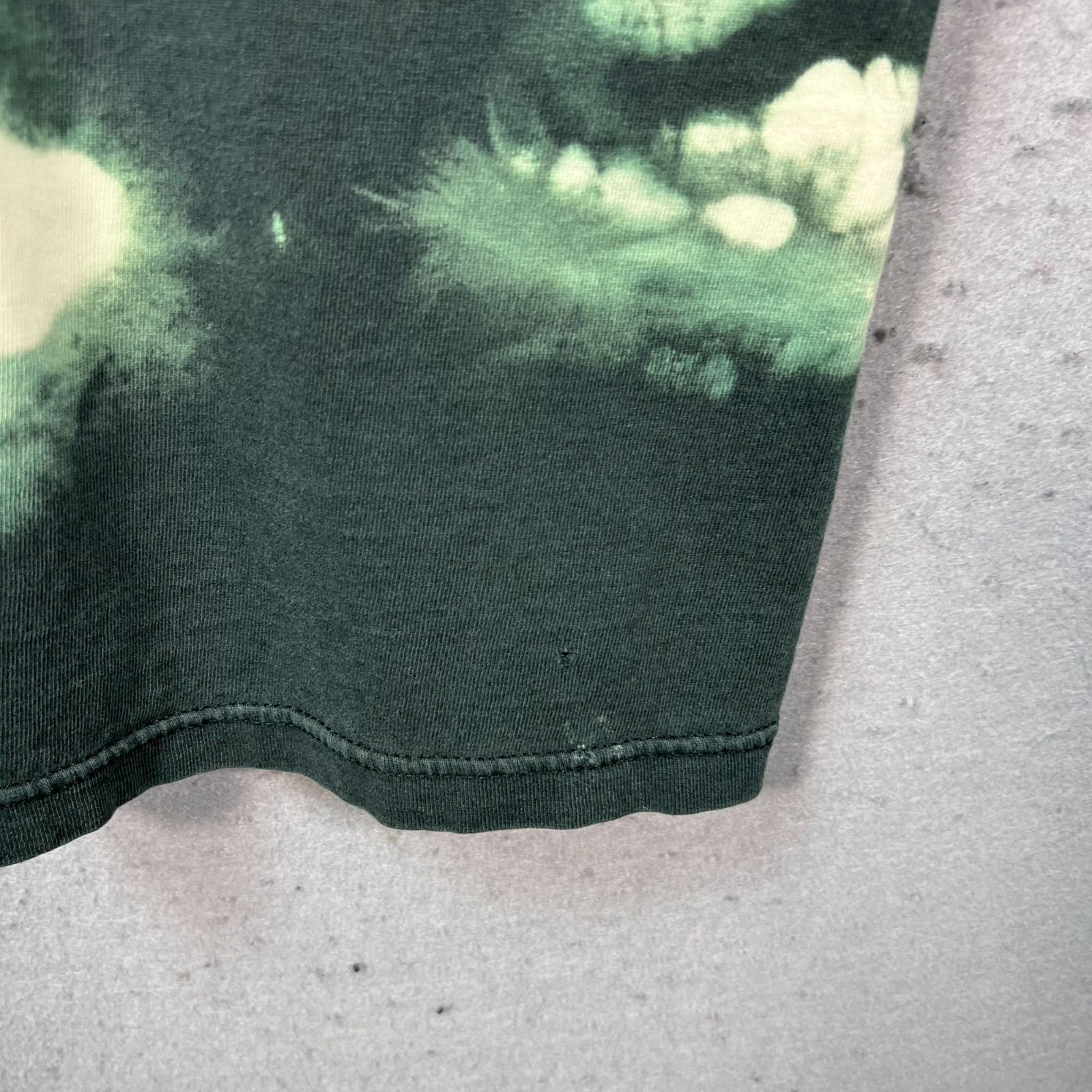 VTG MGM Grand Tie-Dye Directors Club T-Shirt Size 2XL Tultex Cotton Green Beige