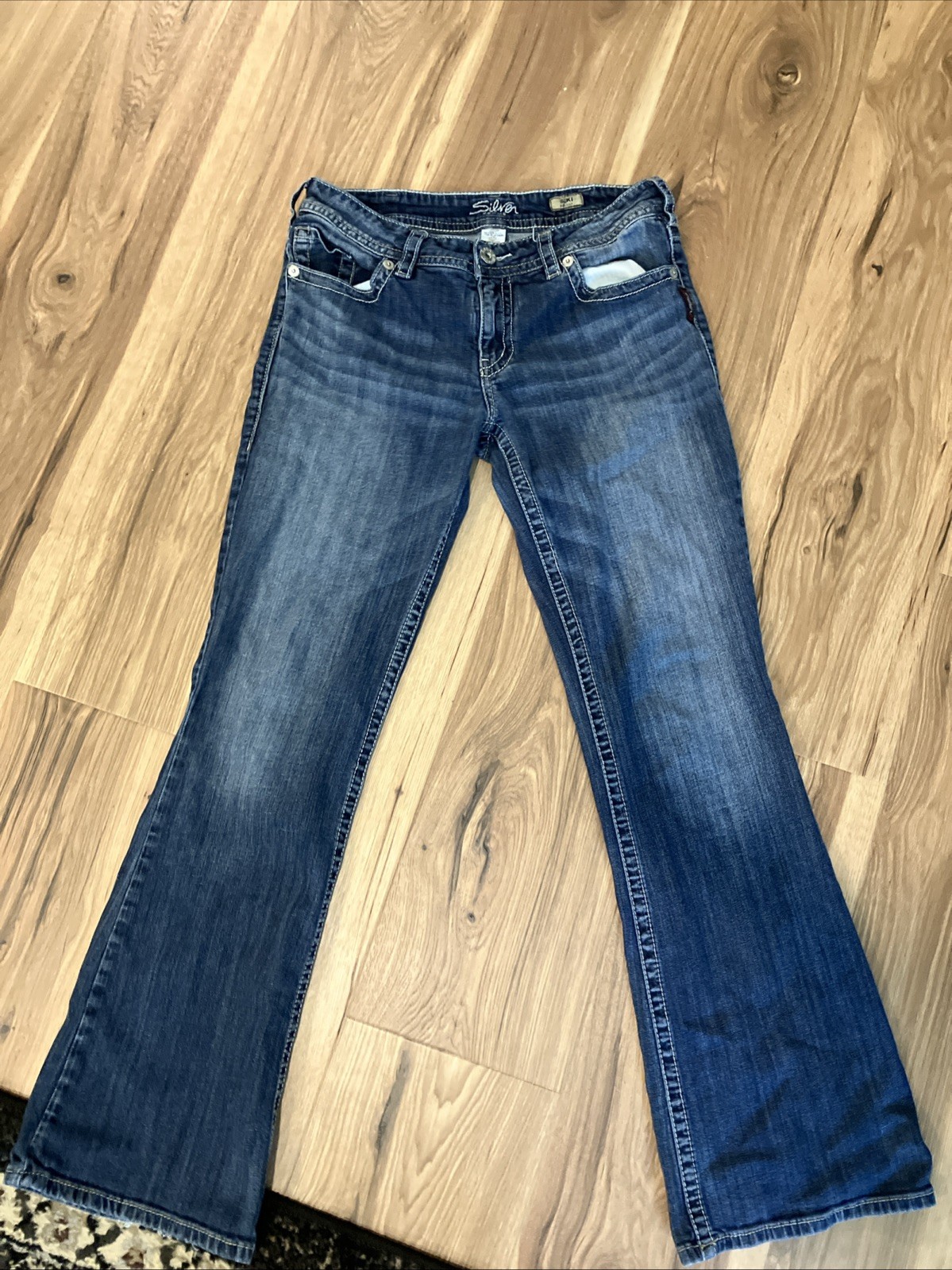Silver Low Rise Suki Bootcut Jeans Demons Women’s