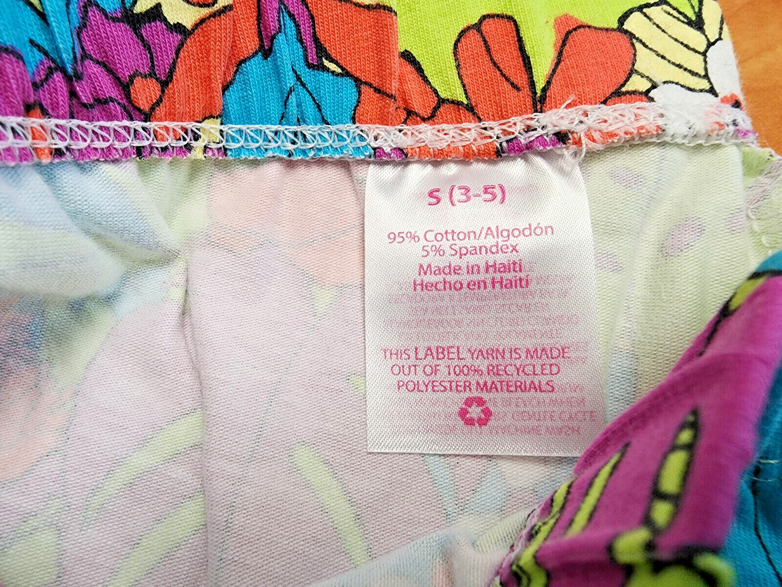 No Boundaries Womens Capri Legging Juniors Size S, M, L, XL, XXL, XXXL Floral