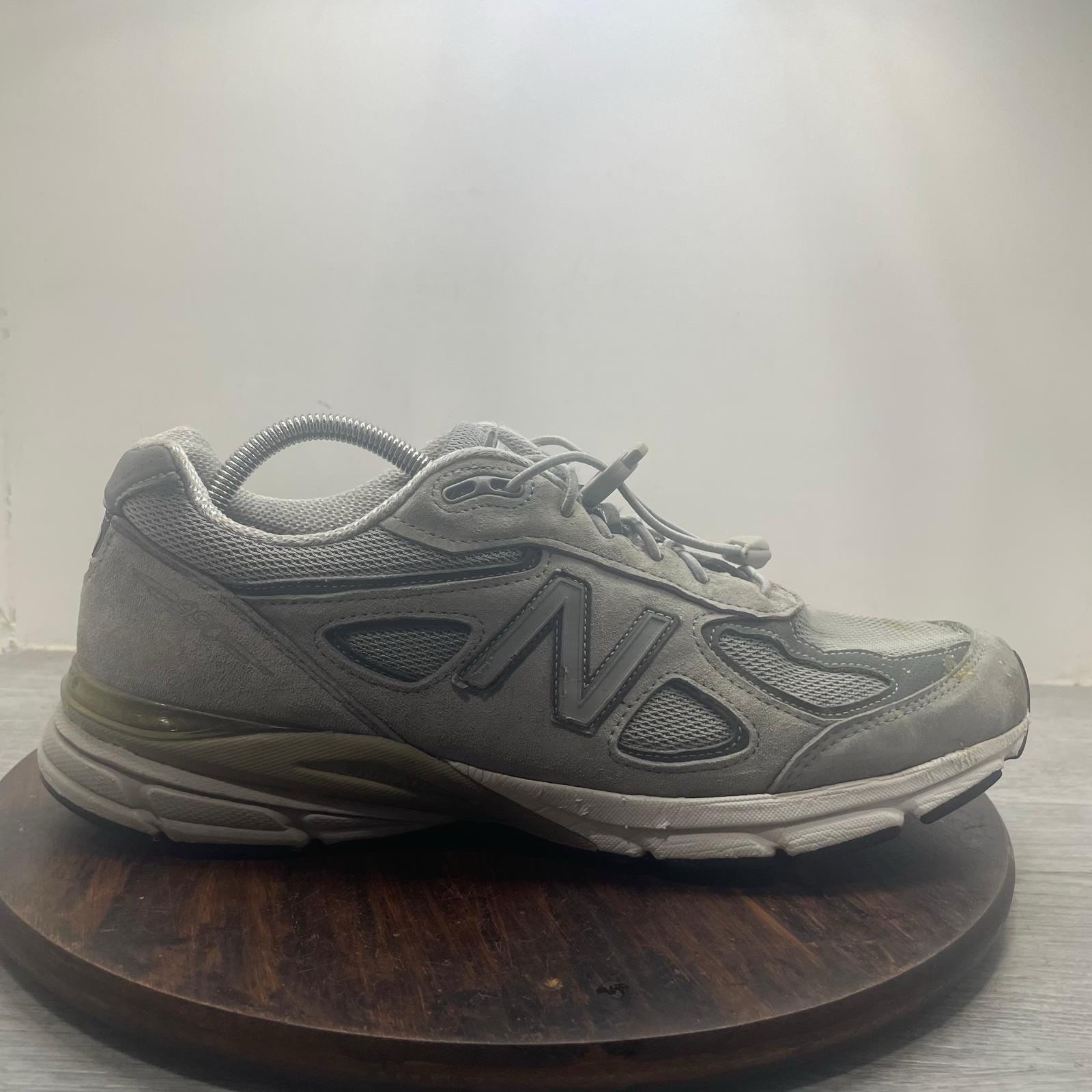 NEW BALANCE Shoes Mens Size 12 D Gray 990v4 Walking Sneakers M990GL4 USA Made