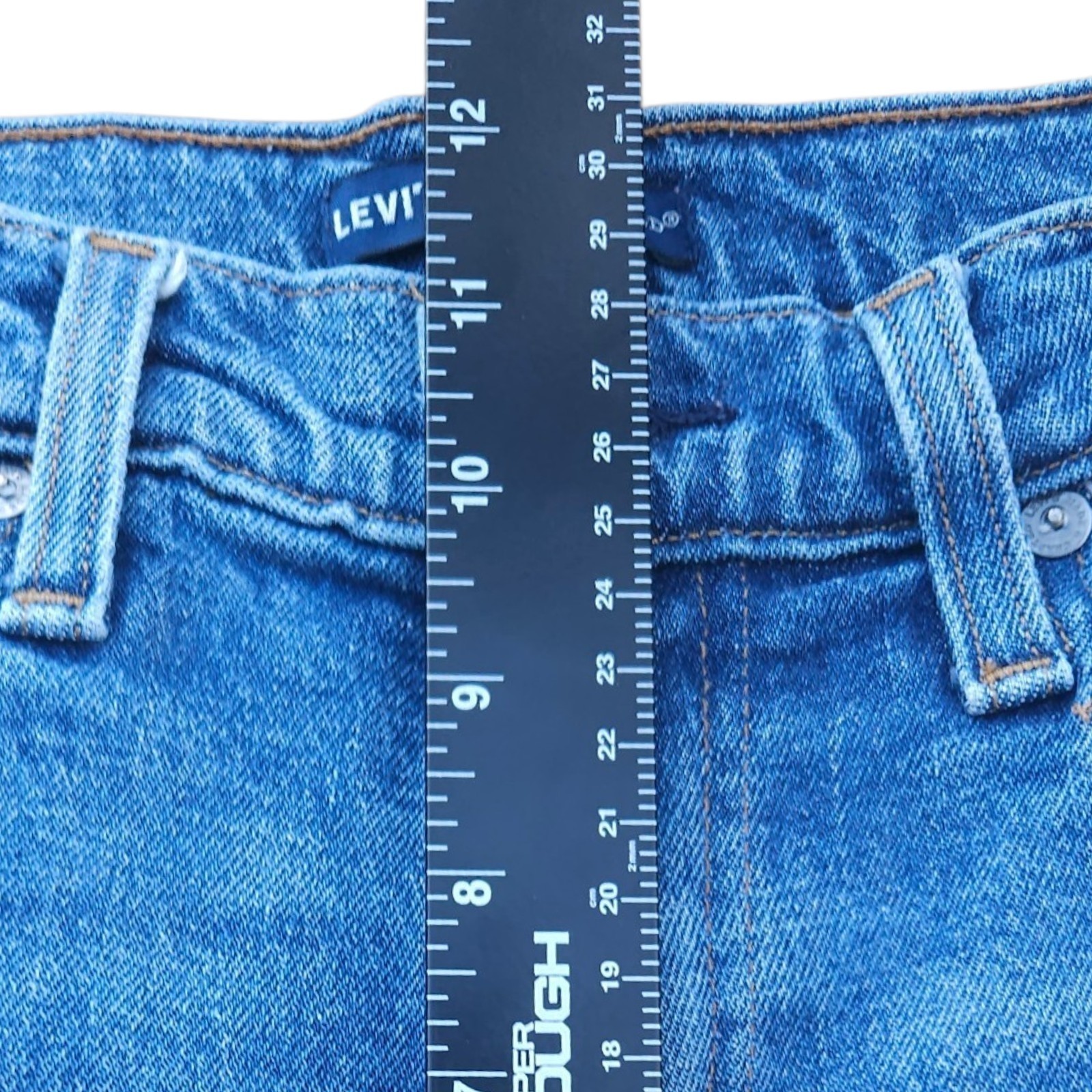 Levi’s Made & Crafted Selvedge Slim Taper Blue Jeans Men’s 31×32 Black Tab Denim