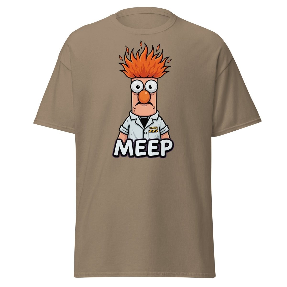 Beaker Muppet Meep T-Shirt – Funny Scientist Cartoon Tee