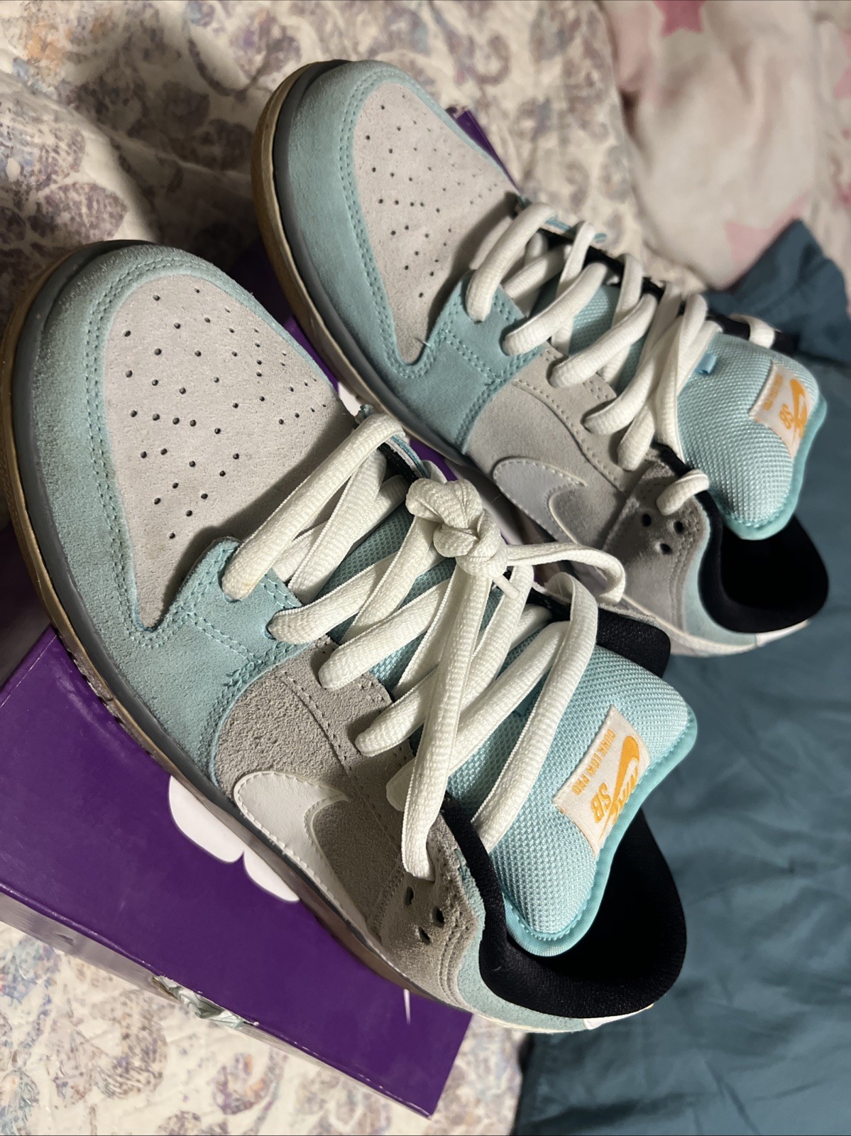 Nike Sb Dunk Low Gulf Of Mexico Size 9.5 Rep Box Only Worn Once