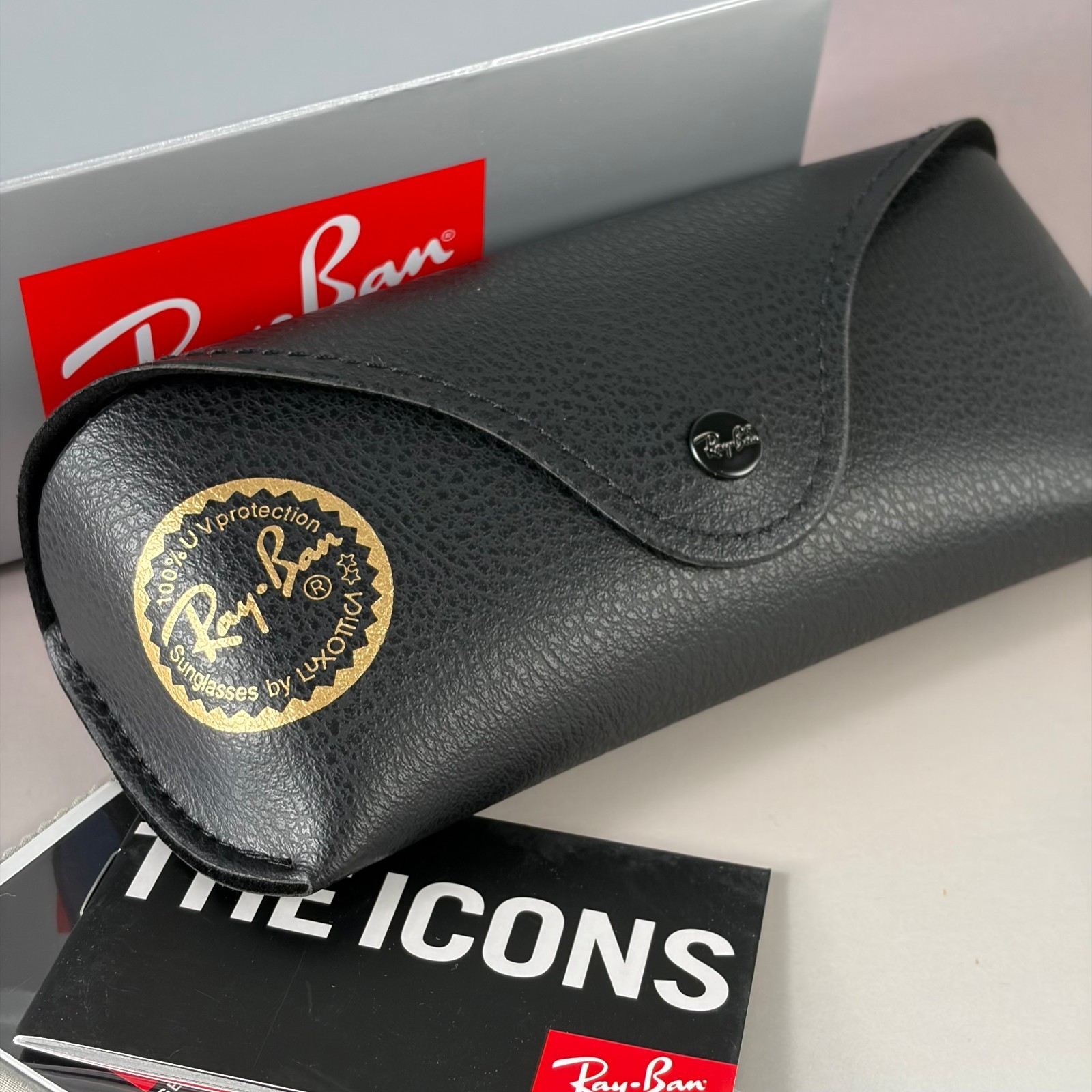New In Box – Ray-Ban Wayfarer RB2140 Tortoise Frame Brown Lens UV Protection