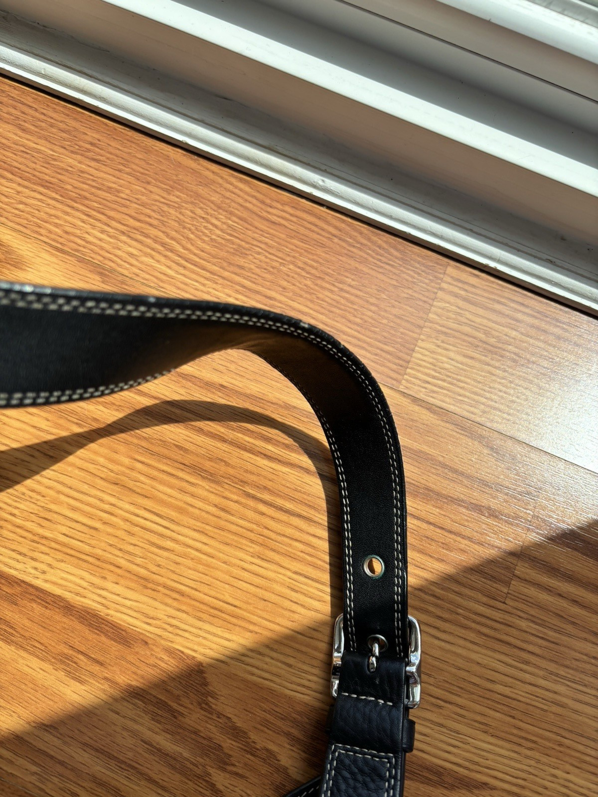 Coach Black Womens Pebbled Shoulder Bag Turn Lock F13956-See Description