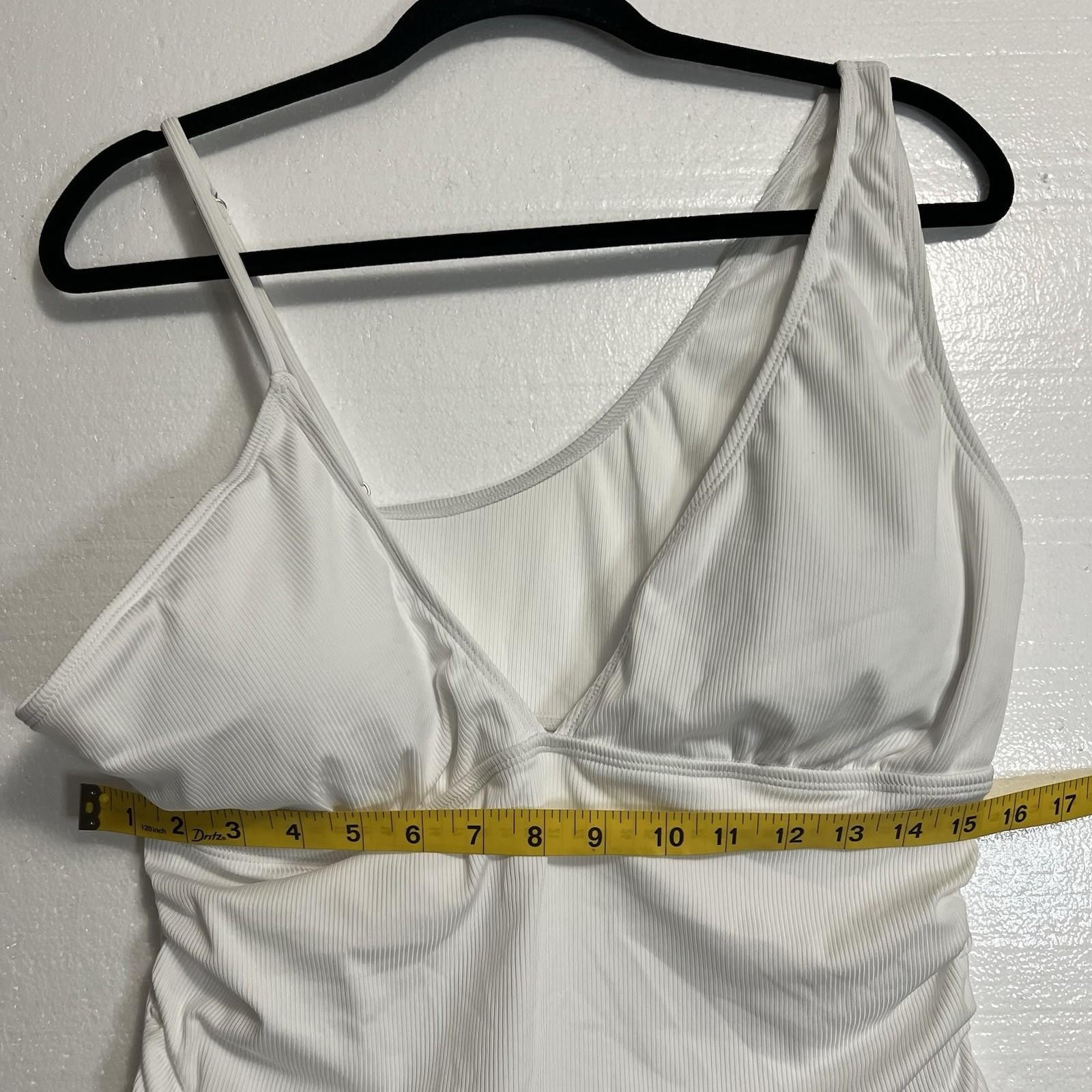 SHEIN One Piece white Swim Suit Size 1XL Summer Beach Wear