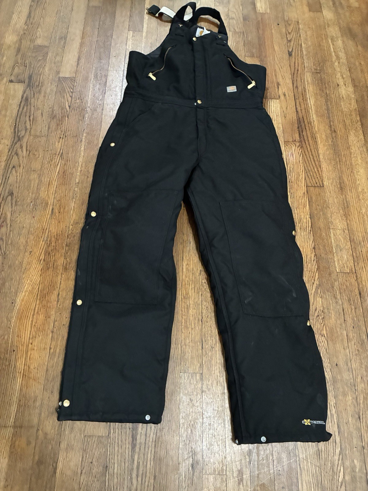 Carhartt Overalls Men 34 Extremes Artic Insulated Lined Bib Work 34×32