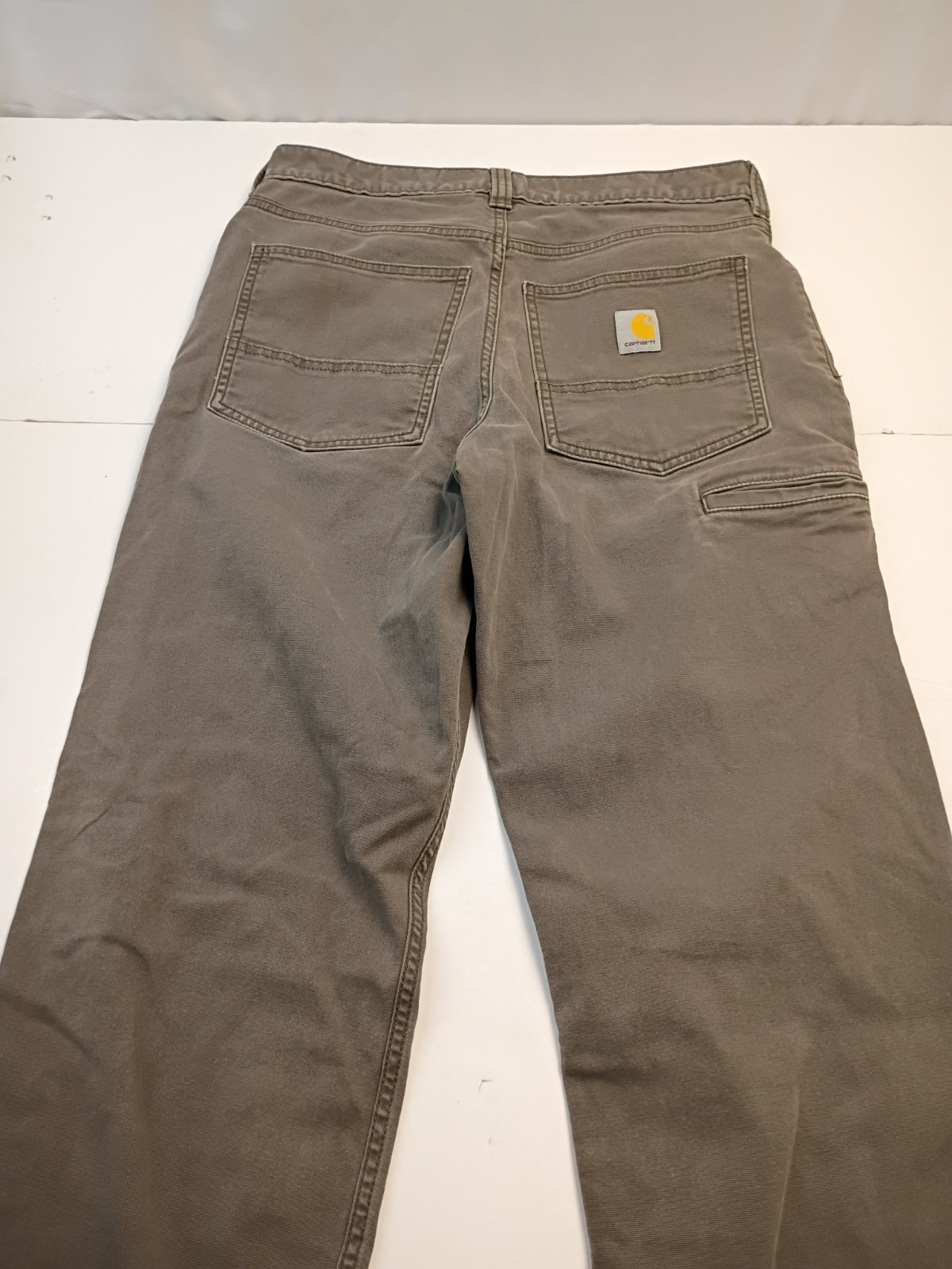 Carhartt Relaxed Fit Brown Work Pants SZ 31×34!