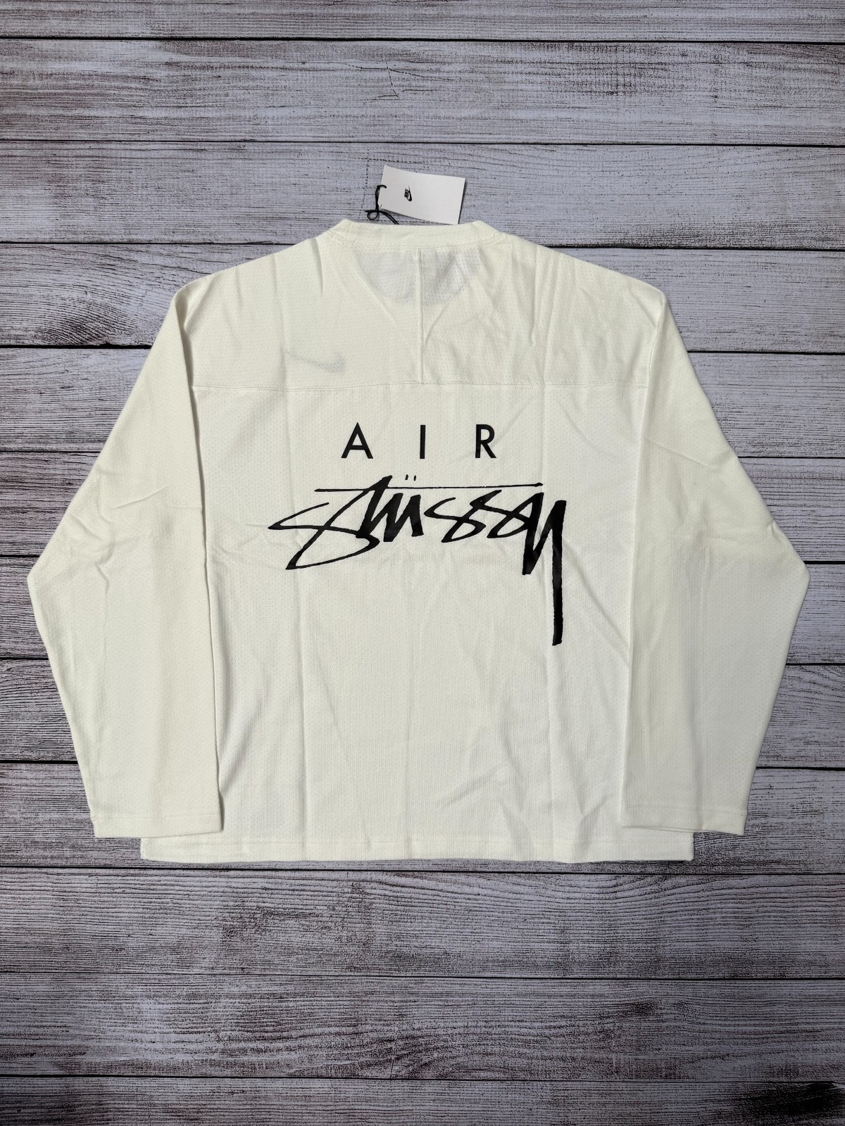 NEW Stussy x Nike Dri-FIT Mesh Jersey Sail – Size XL – FREE SHIPPING