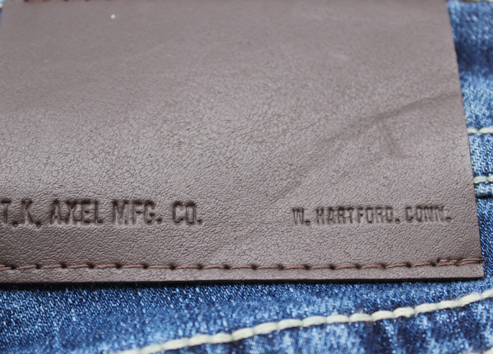 T K Axel Men’s Slim Bootcut Stretch Jeans Dark Wash 40 X 30 40X30 Blue New Boot