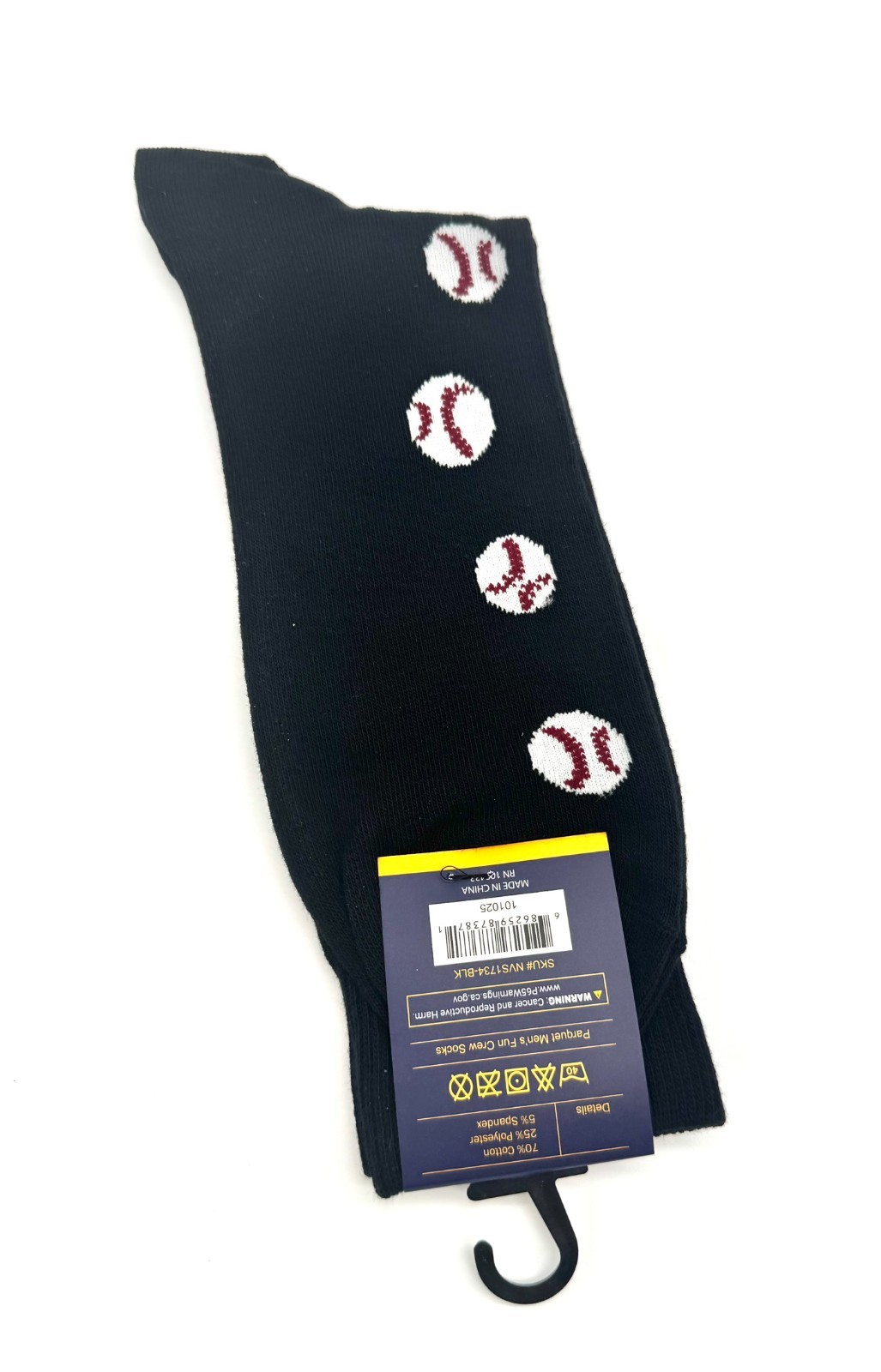 Parquet Men’s Funny Sports Socks Crew Baseball Golf Football Tennis Billiards No