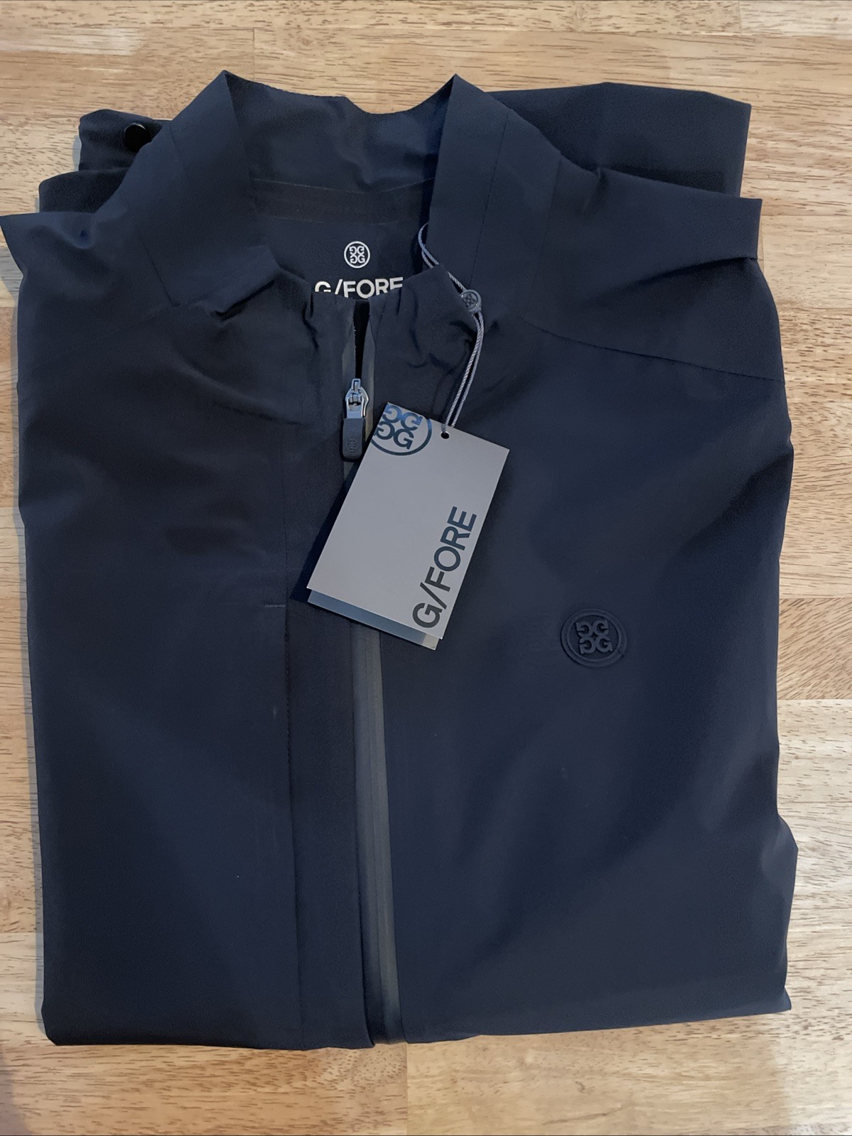NWT G/FORE MEN’S WEATHER RESISTANT REPELLER Black JACKET SMALL WATERPROOF ($345)