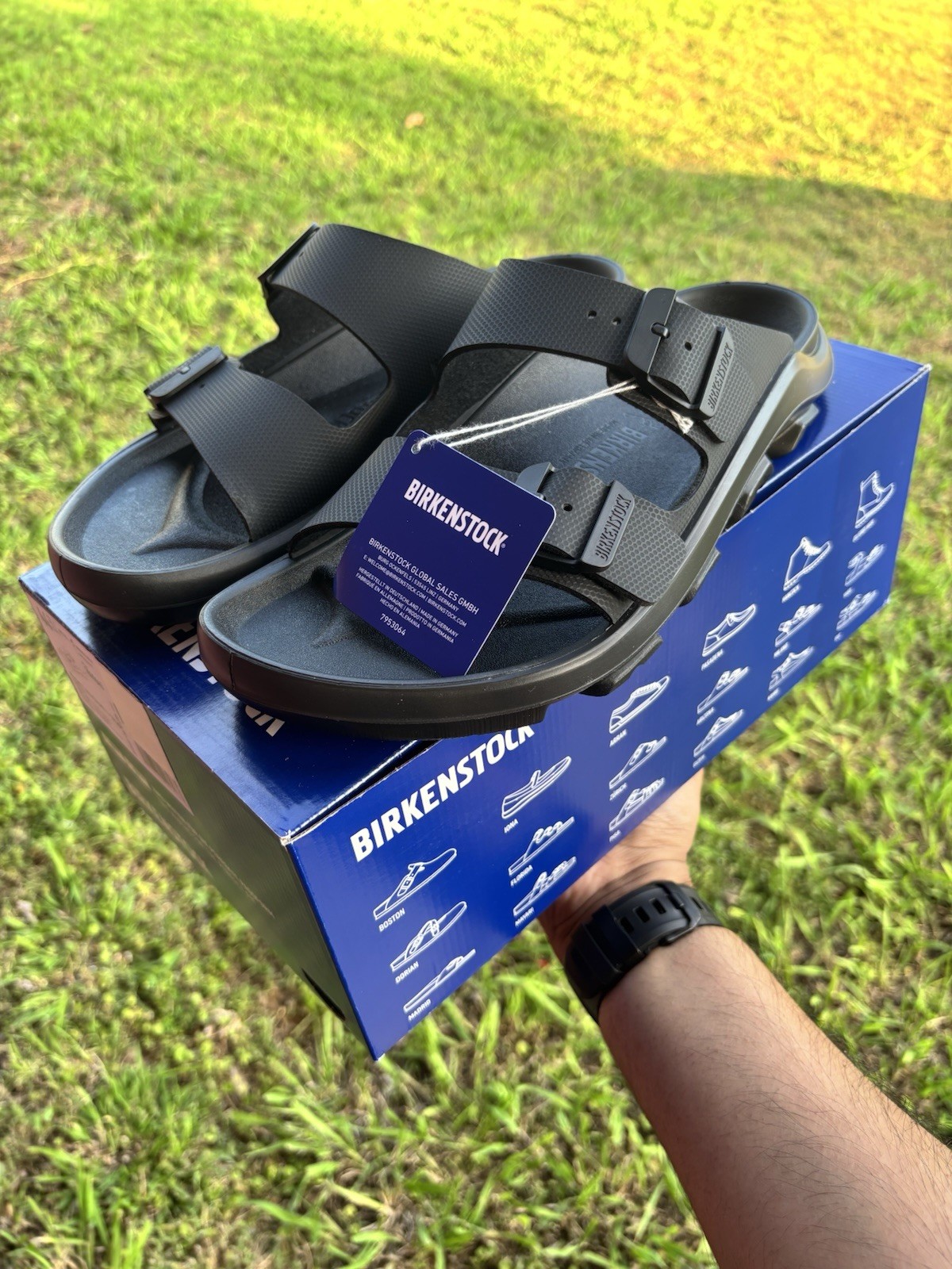 Birkenstock Men’s Size 12 Mogami Terra Stealth 2 in Apex Black
