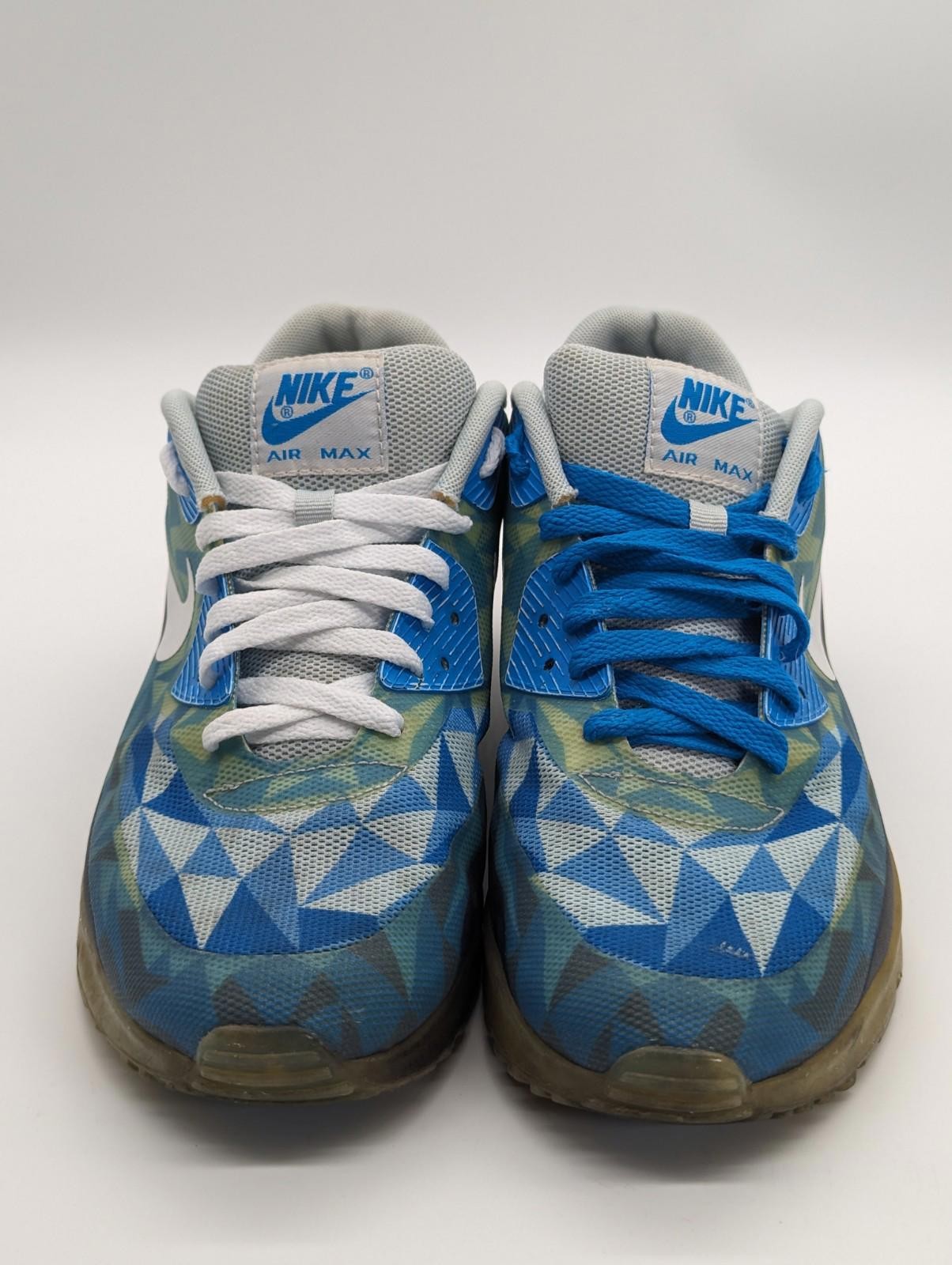 Nike Air Max 90 Ice Barely Blue White 631748-401 Mens Size 9.5 / Womens 11 2013