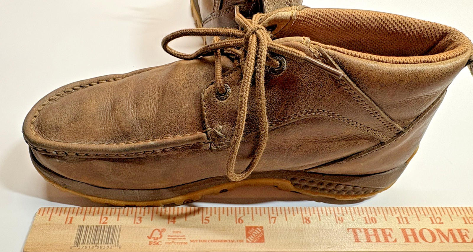 Twisted X Chukka Driving Moc Bomber Men’s Size 9 M Light Brown Shoes MXC0001