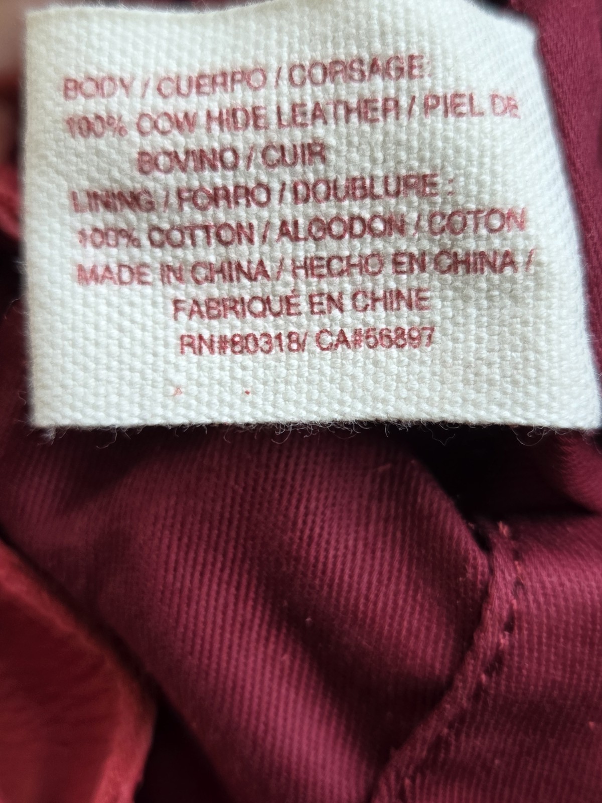LUCKY BRAND Harper Bucket Bag Red HKW0221 NWT