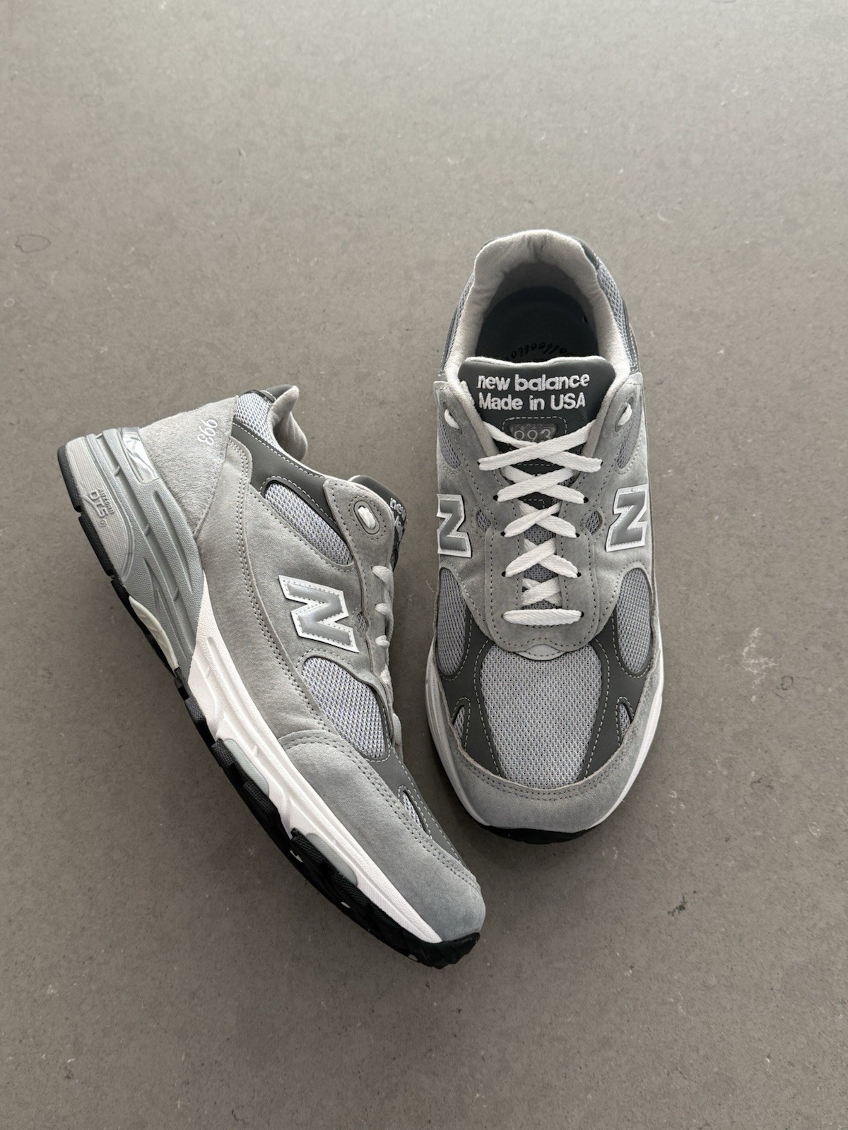New Balance 993 Made in USA Core Grey Men’s 11 2E MR993GL