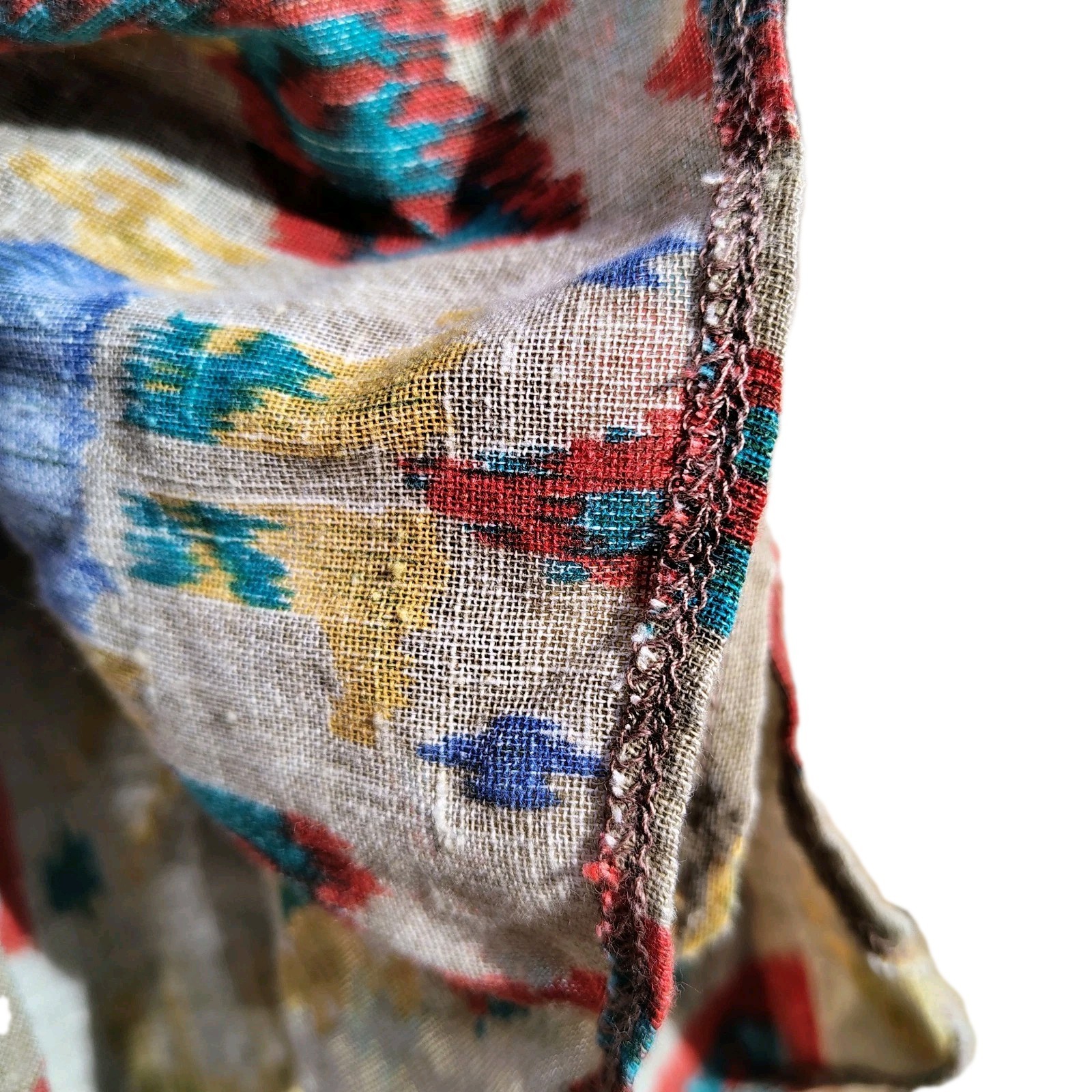 Vintage 1970s Bobbie Brooks Southwest Boho Blouse Women’s M/L
