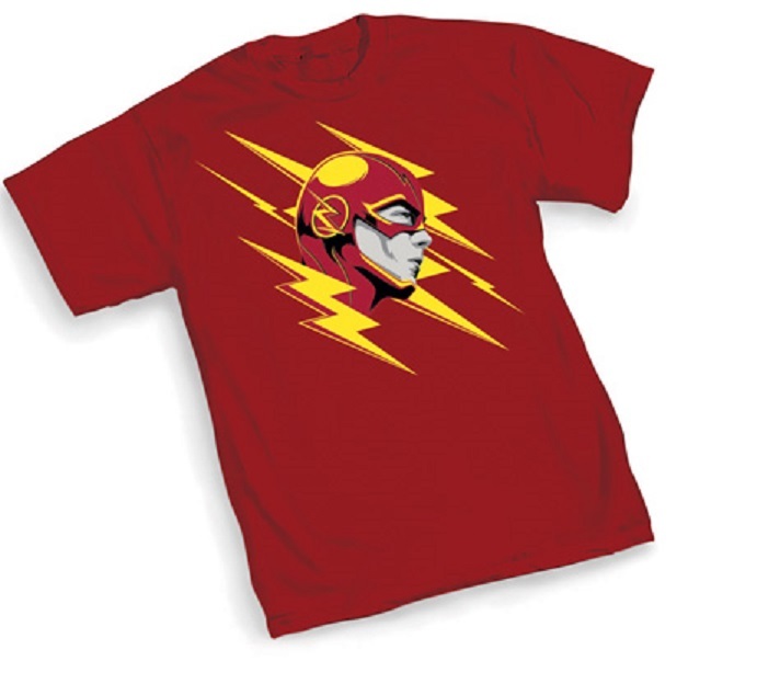 DC FLASH RUNNING – RED Adult Licensed T-Shirt – S-2XL