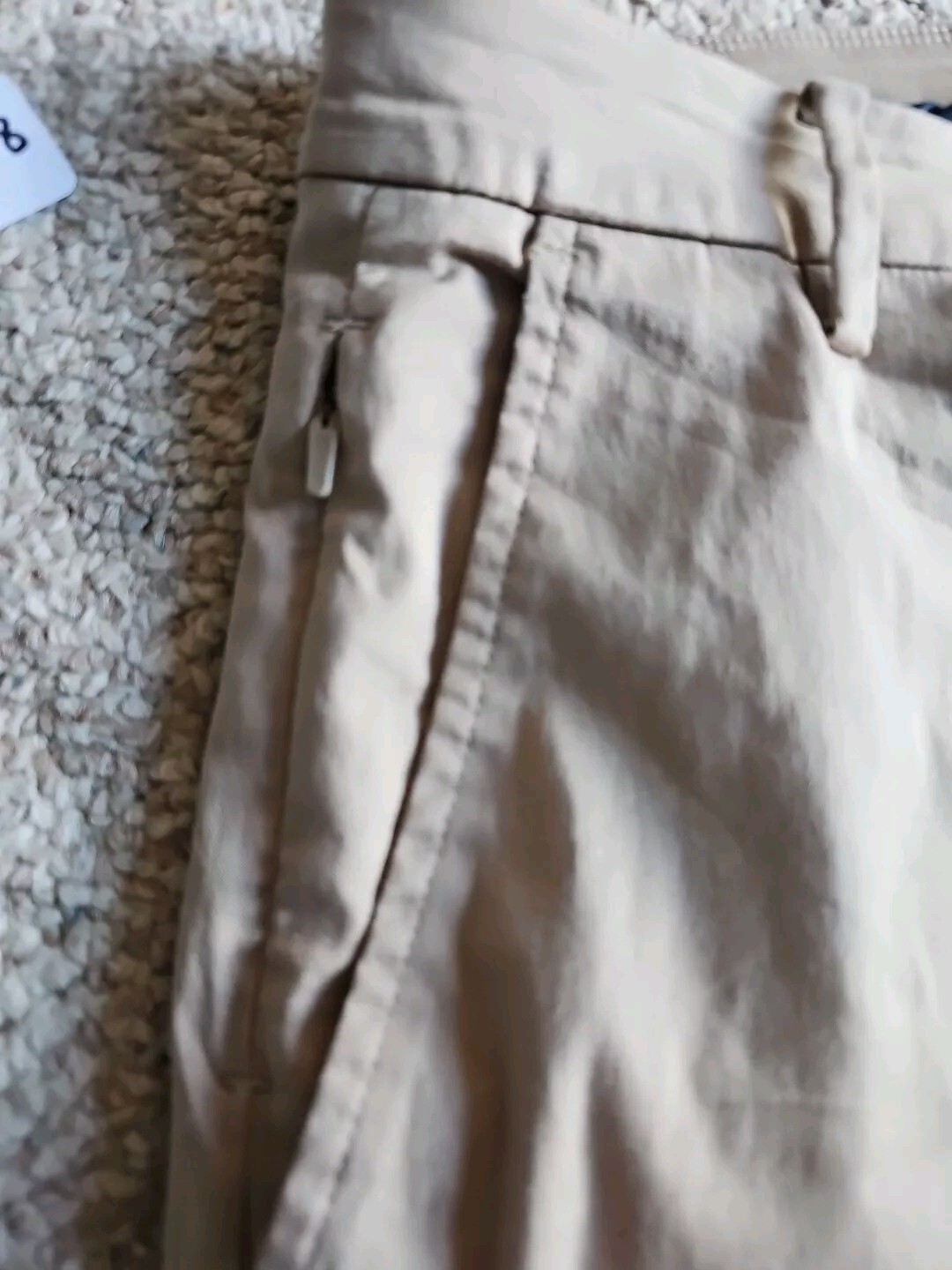 Bird Dogs Mens Chino Pants 32 X 34 LINED Khaki Cotton Nylon Elastane 8478
