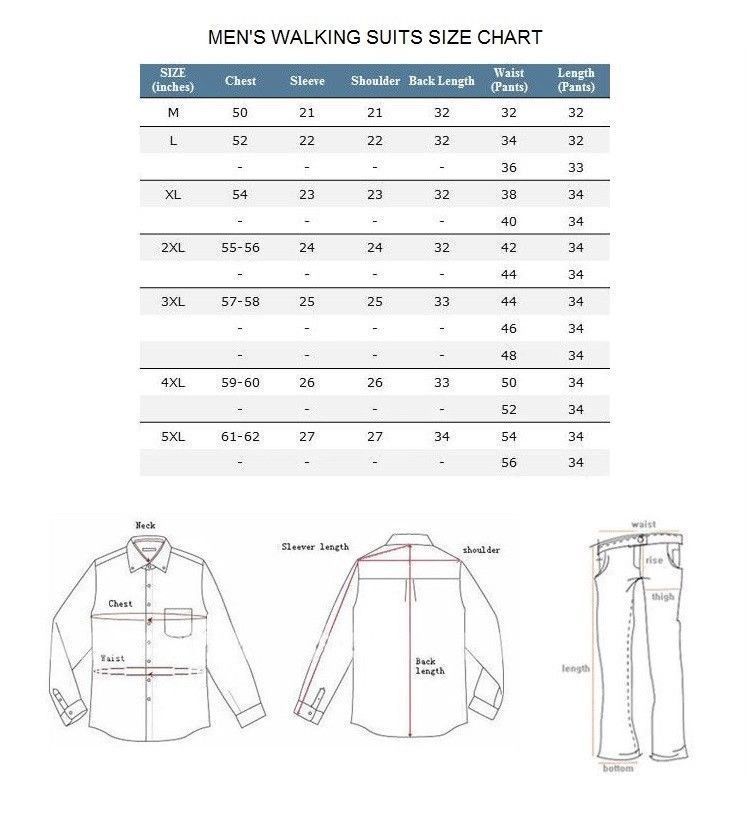 New MEN’S BAND COLLAR LONG SLEEVE TWO PIECE SETS CASUAL WALKING SUITS M2826