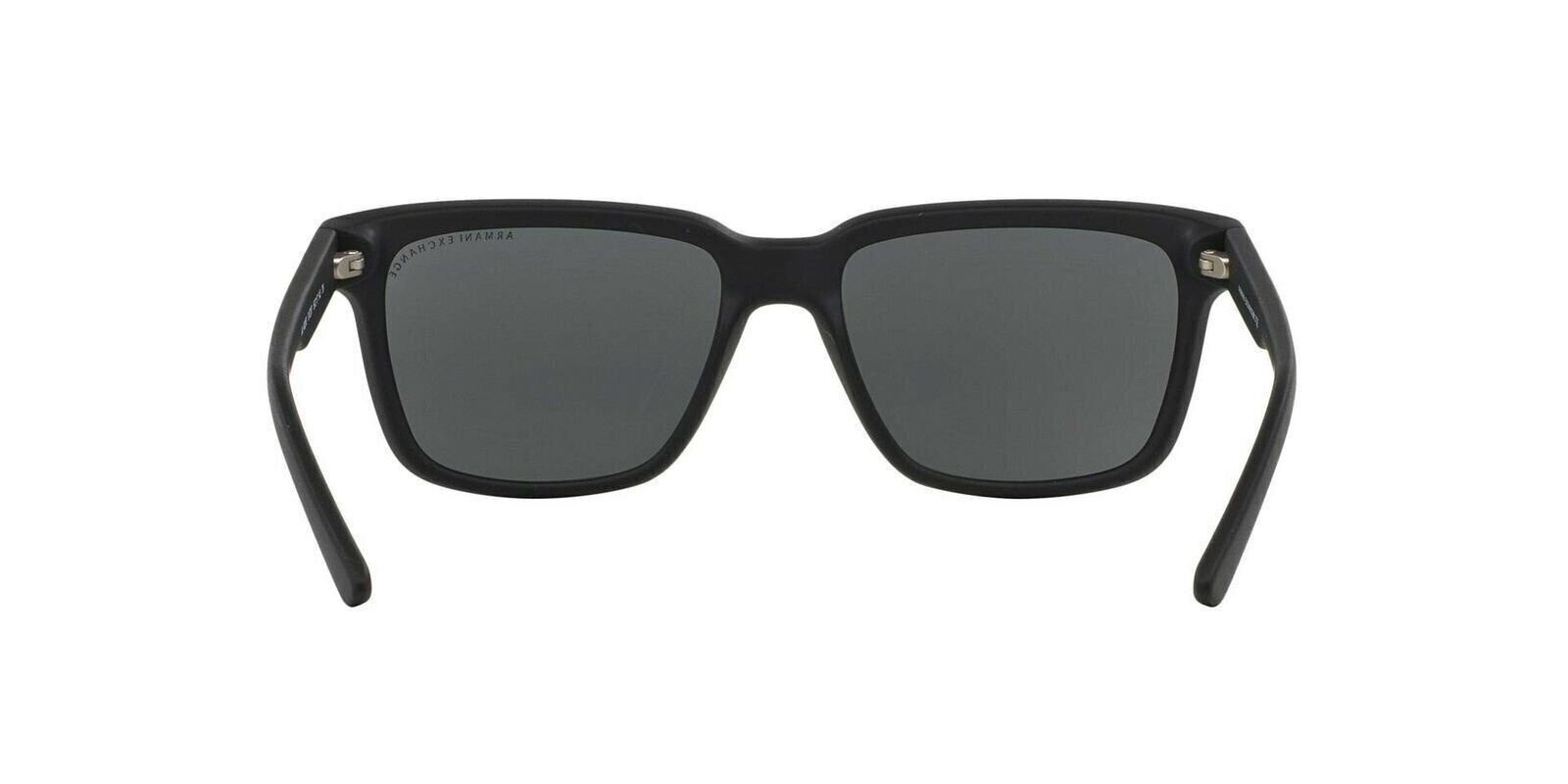 AX Armani Exchange Unisex Sunglasses, Black Lenses Injected Frame,0AX4026S 56mm