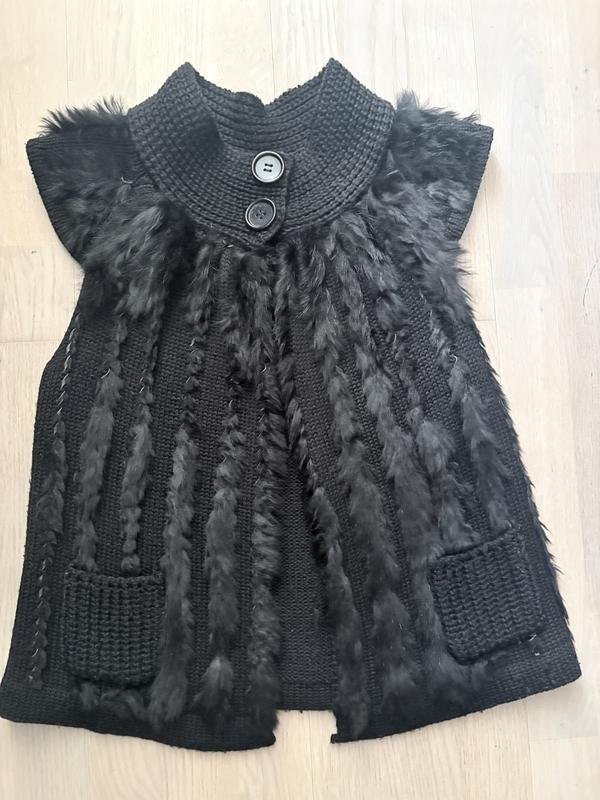 Women Moschino Cheap & Chic Vest Black Wool S