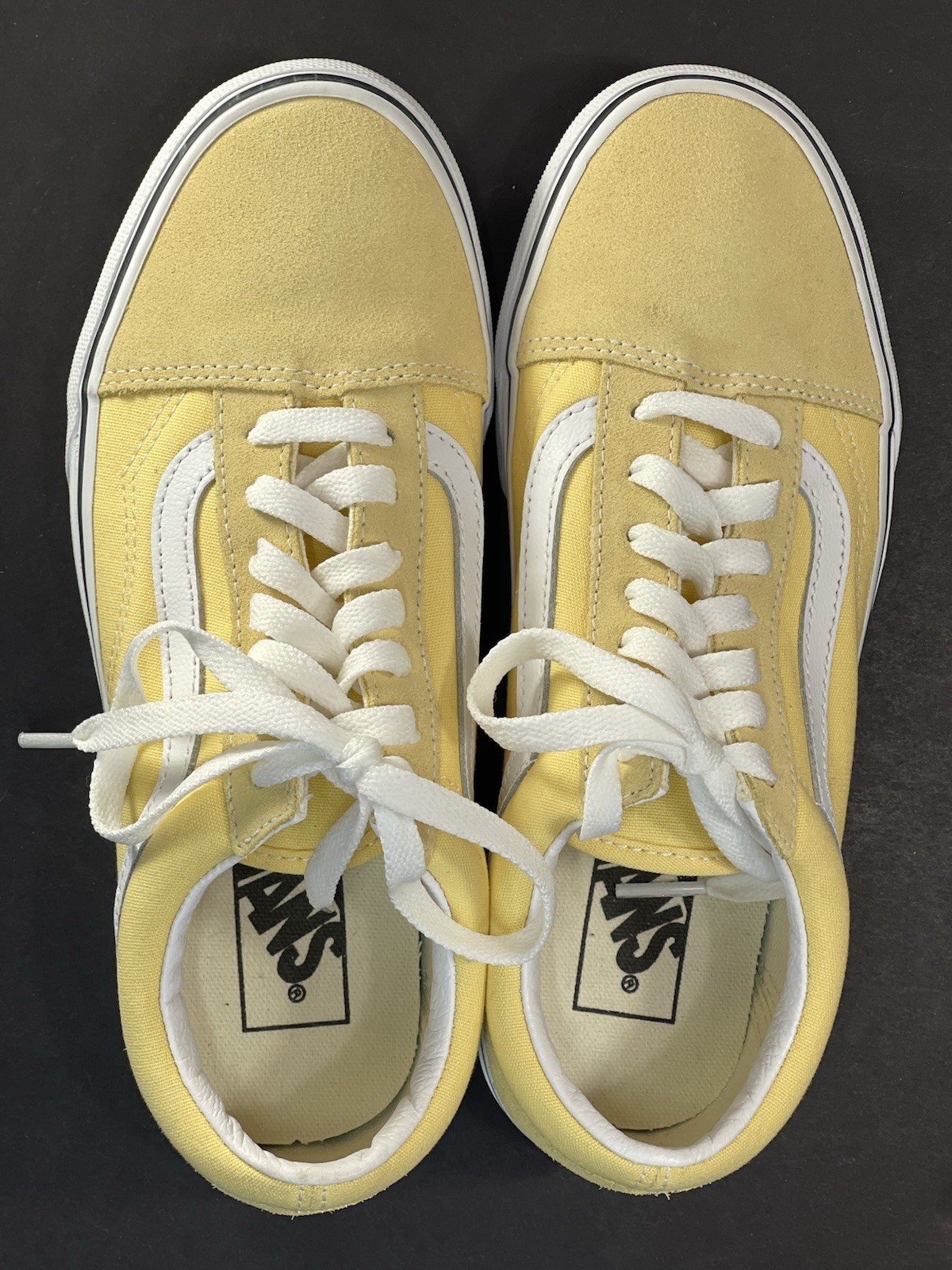 VANS Off the Wall Shoes Old Skool Men’s Size 5.5 Women’s 7 Yellow Sneakers