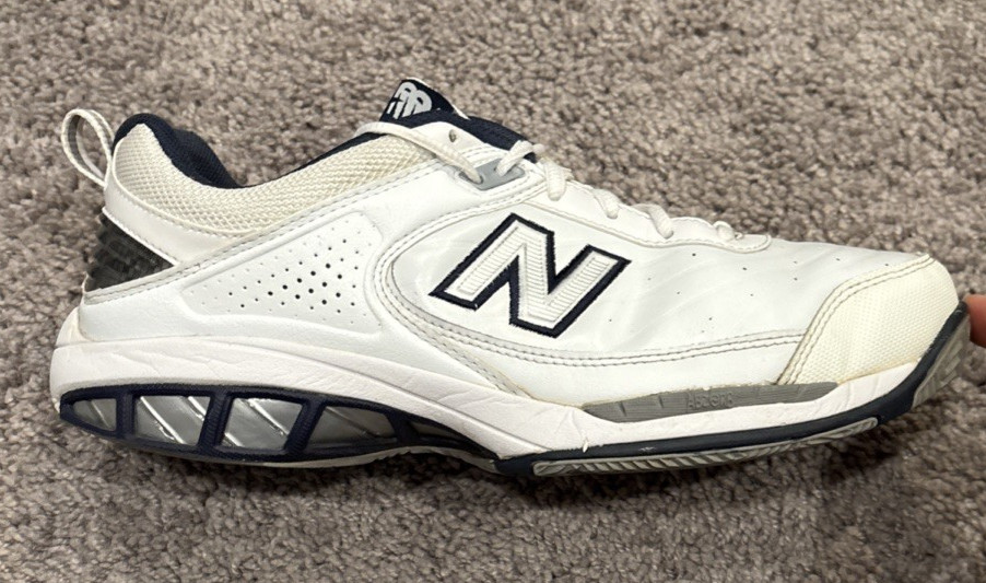 New Balance Mens 806 MC806W White Casual Shoes Sneakers Size 9.5 2E