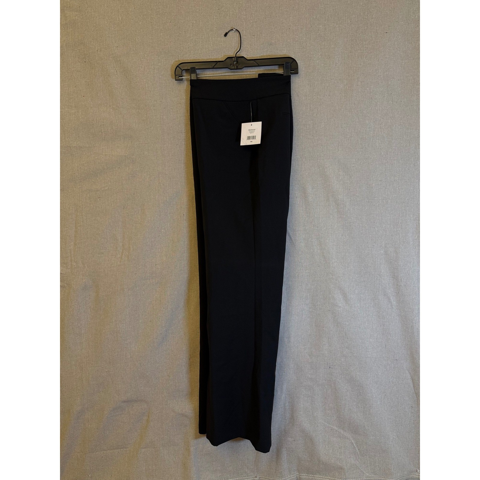 Company Ellen Tracy Womens Black Wide Waistband Dress Pants Size 14 NWT