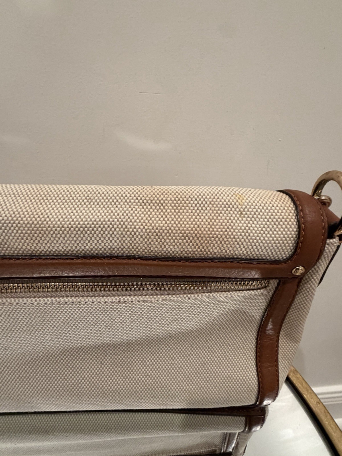 Coach Colorblock Horse Carriage Small Crossbody Turn Lock/Zip Gold Hardware