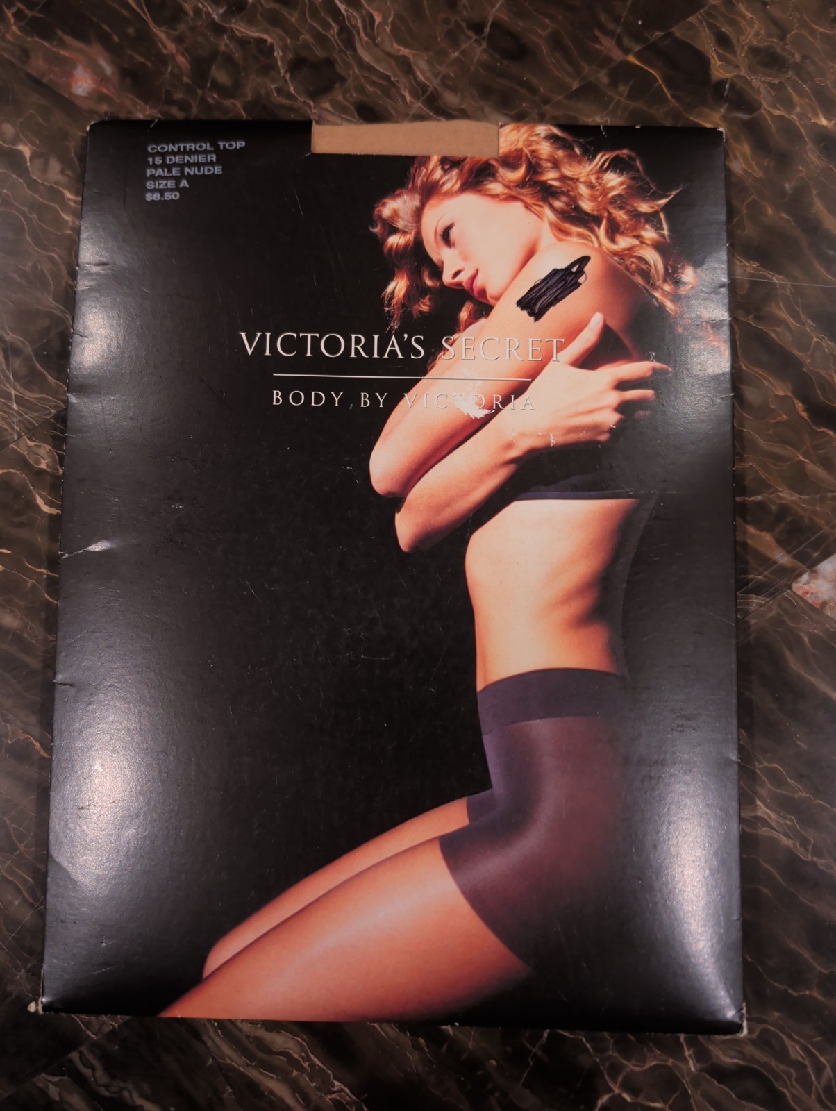 Victoria’s Secret Body By Victoria Control Top Pantyhose Sz a Pale Nude New 1 pr