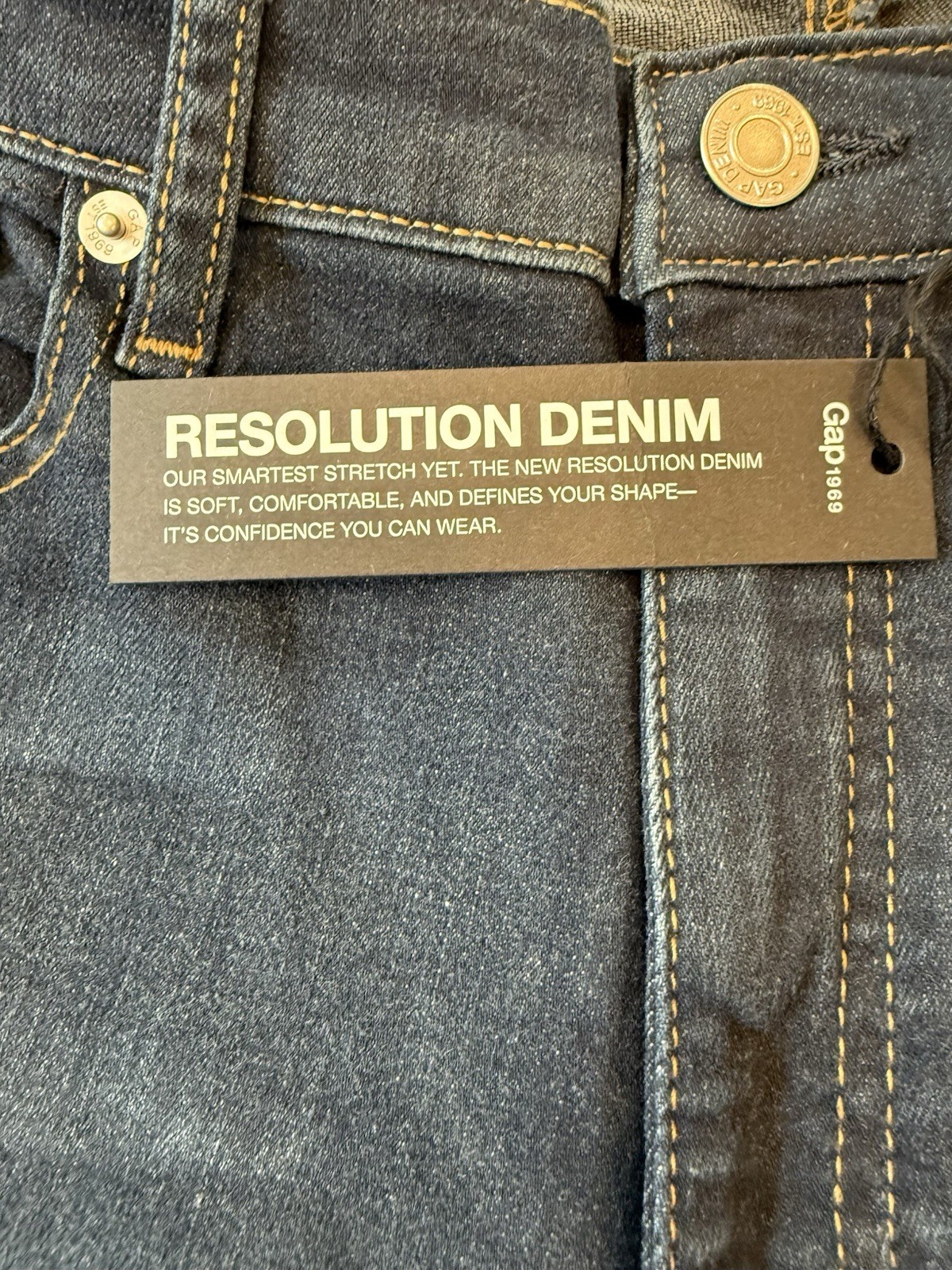 New Gap Resolution True Skinny High Rise Jeans 8 Tall 29 Long