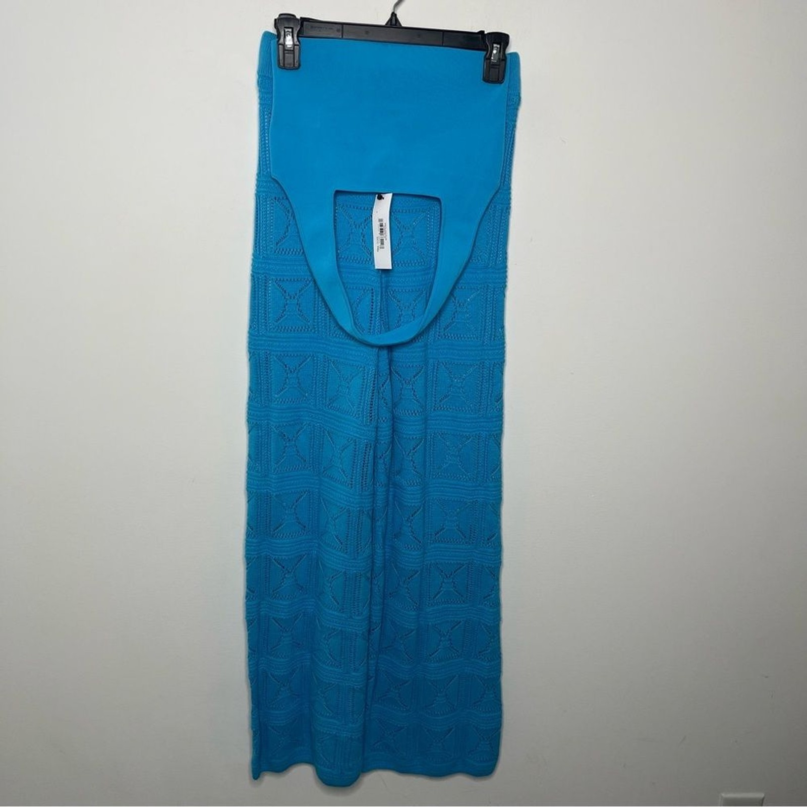 The Drop Diza Pull-On Flare-Leg Crochet Pant and Greta Top