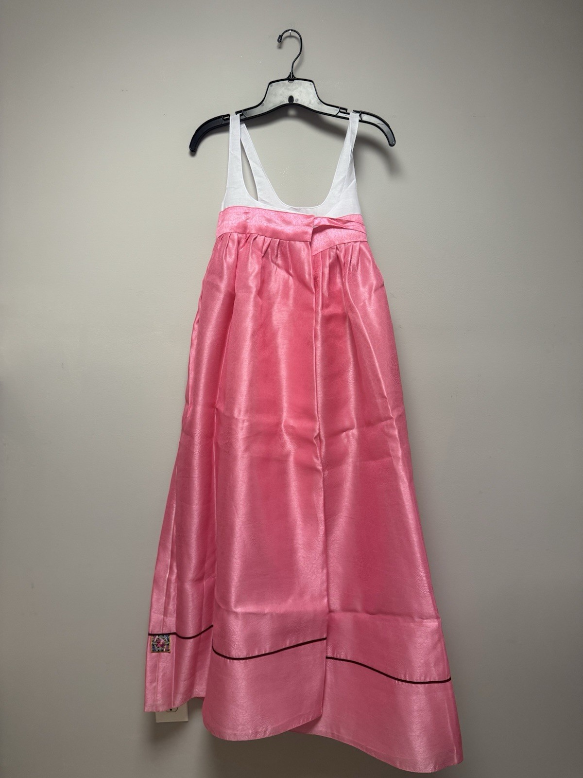 NEW Korean Traditional Hanbok Dress Jeogori Girl’s 13 White Pink Made in Korea