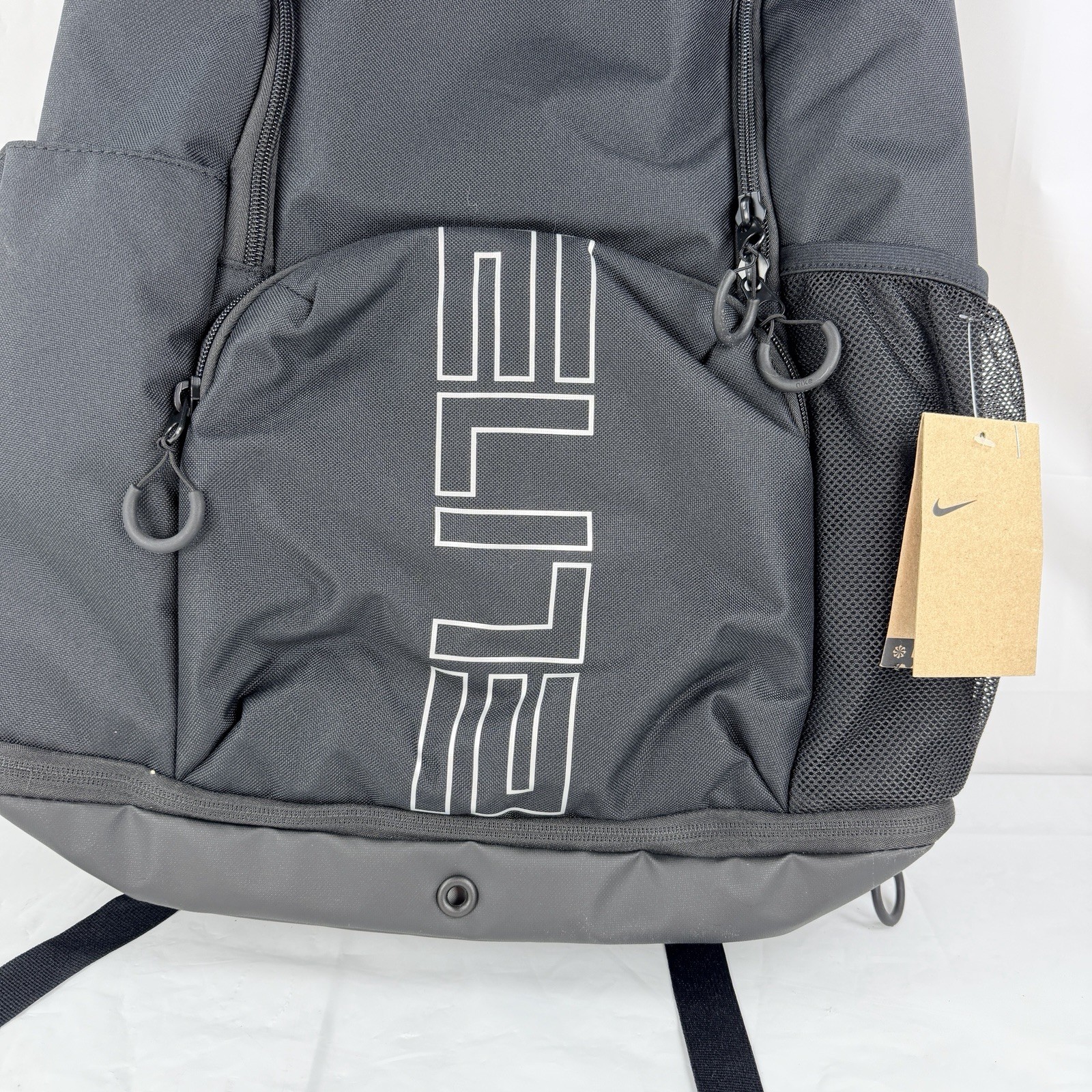 NWT Nike Varsity Elite Backpack 32L HM9965-010 Black Bubble Strap