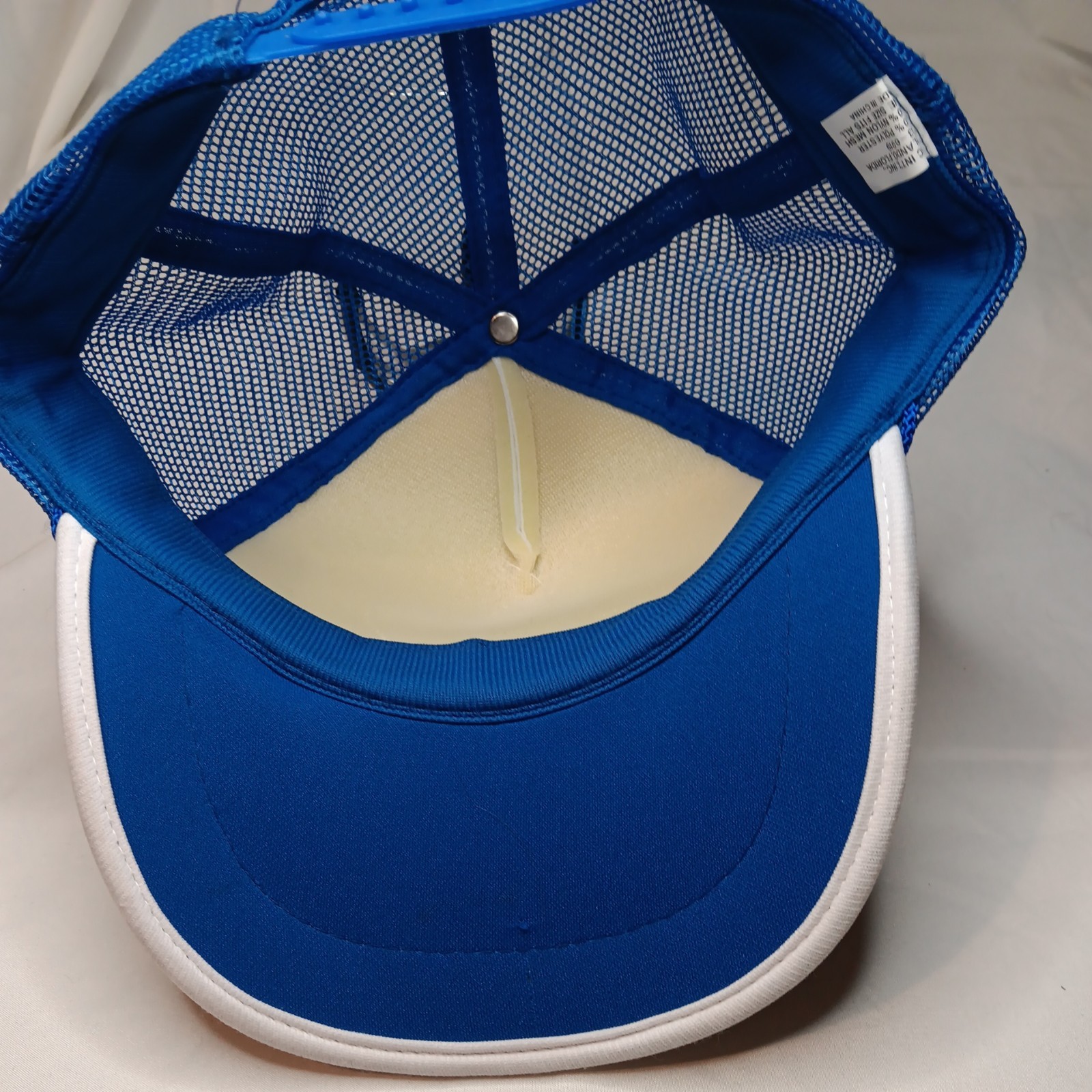 VTG Busch Garden Cap Hat Tampa Panda Braided Rope Trim Snapback Mesh OS