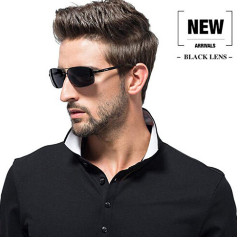 VEITHDIA Polarized Photochromic Pilot Sunglasses Men Aluminium Driving Eyewear