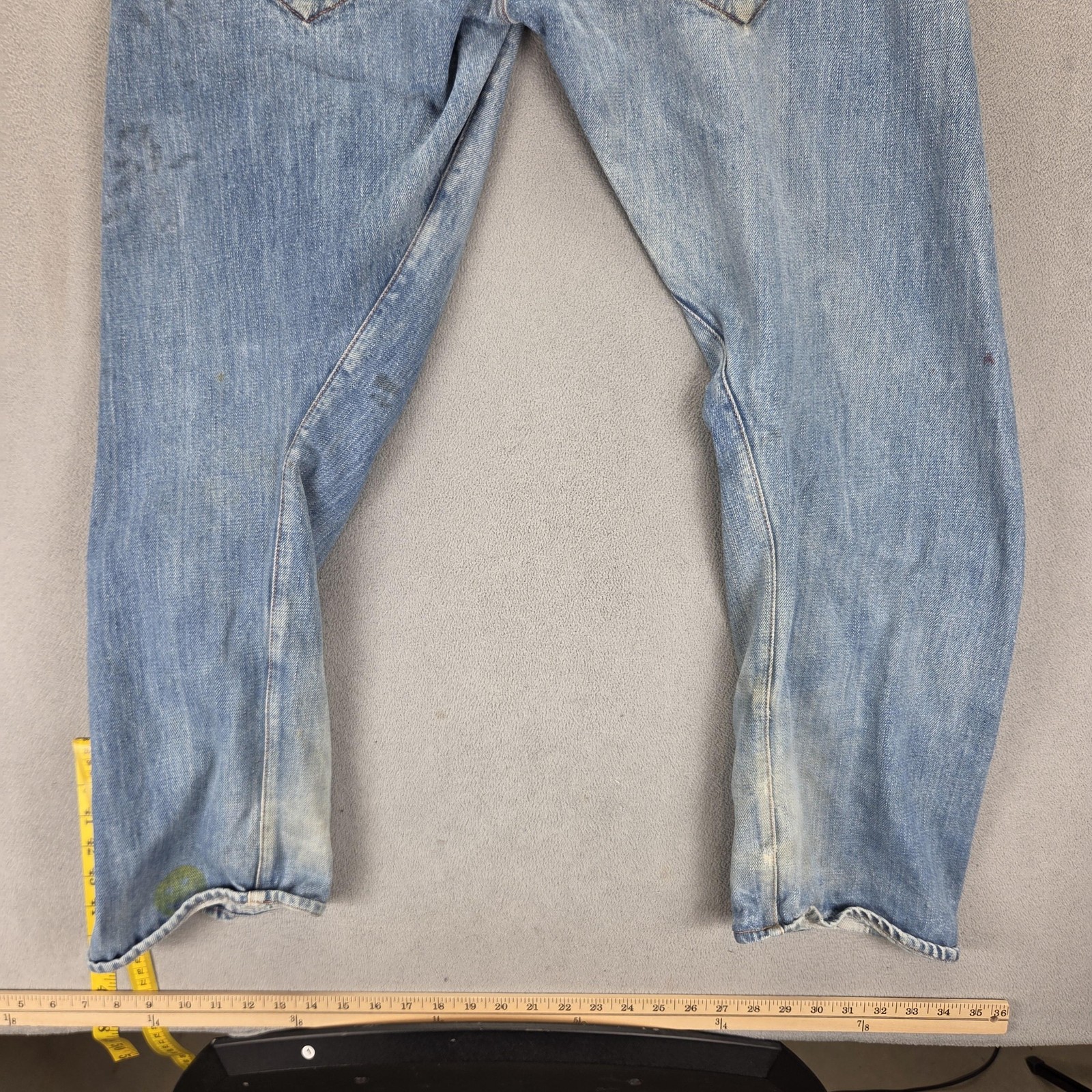 Vintage Levis Engineered Jeans Mens 32×32 Blue Twisted Light Wash Zip Fly