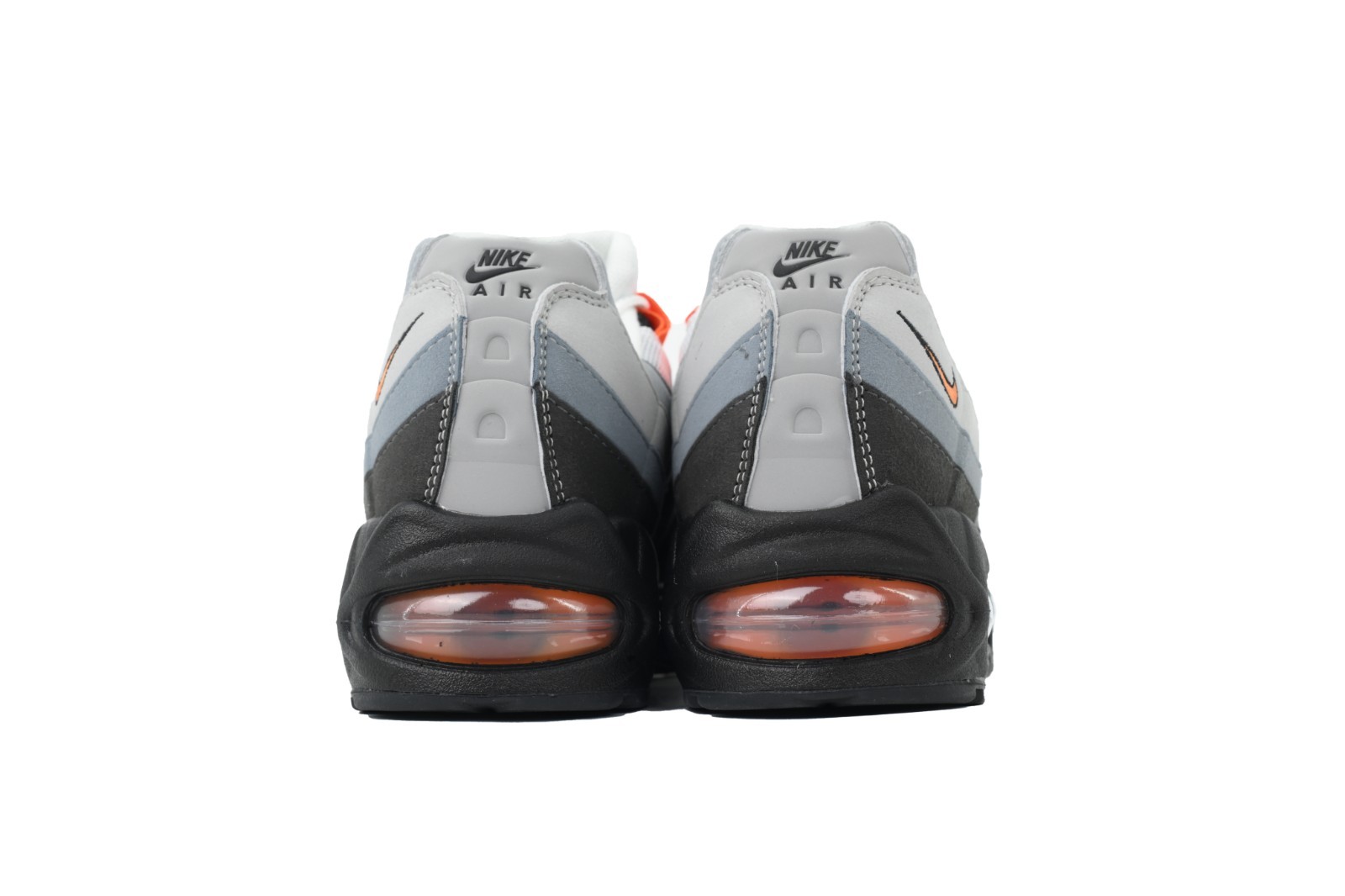 Nike Air Max 95 “Total Orange” Men’s Grey Black Orange Running Sneakers