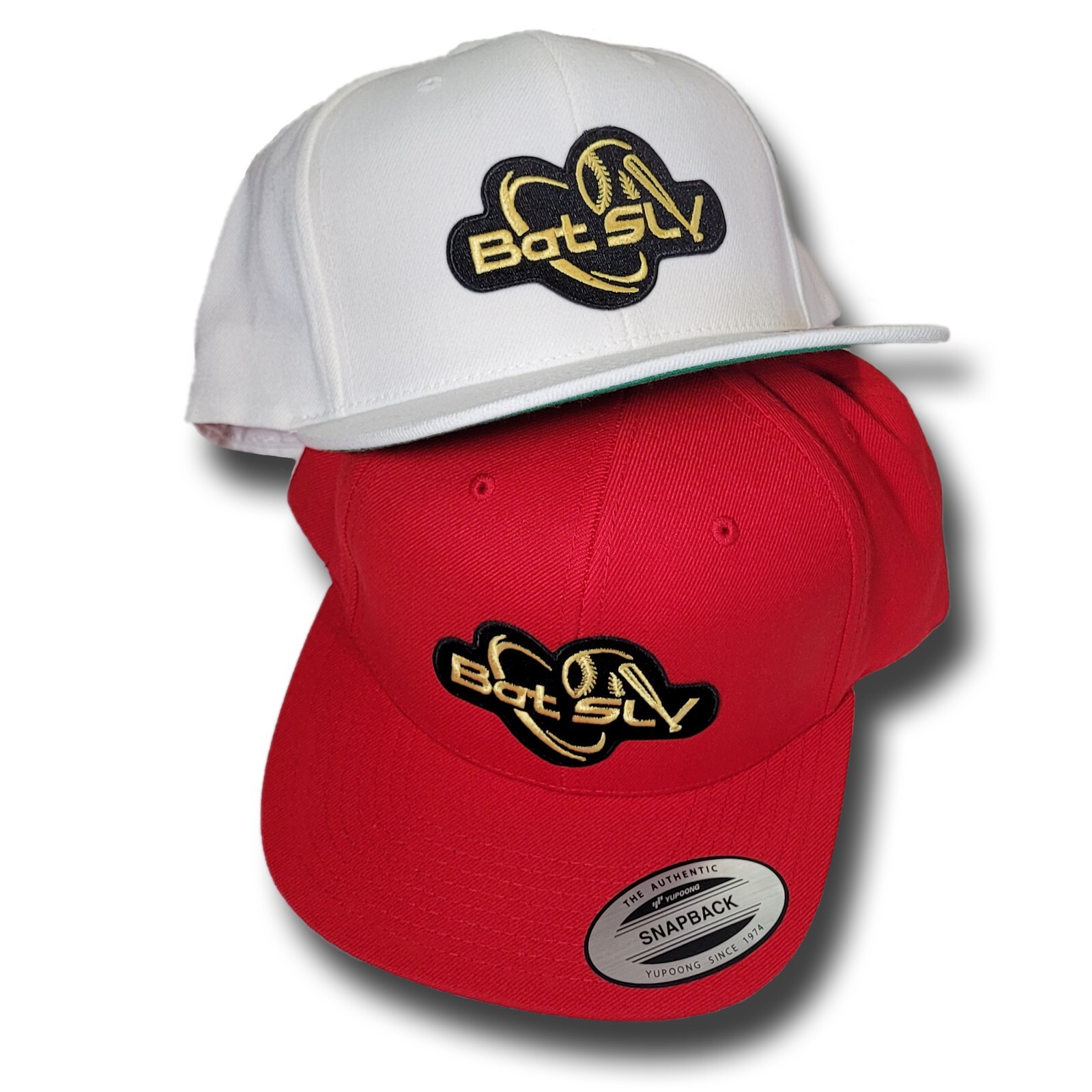 Bat SLV Baseball Snapback Hats Specify Color in Notes