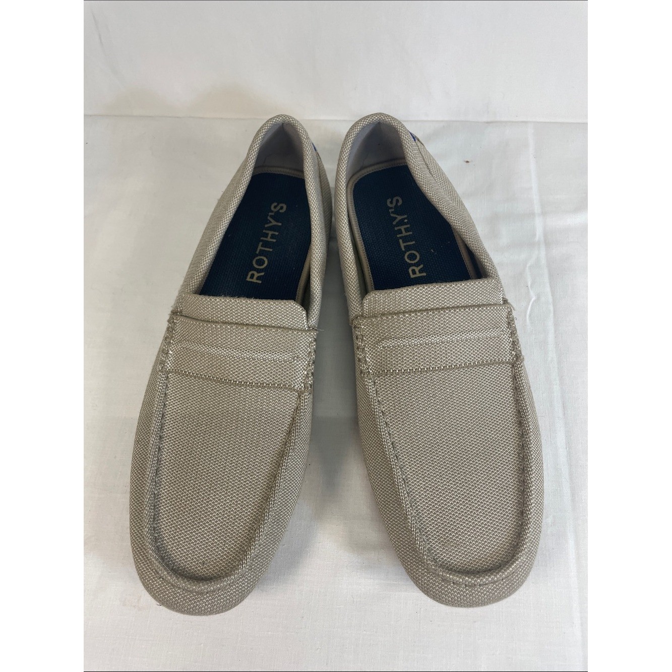 Rothy’s Barley Driving Loafer Slip-On knit collegiate preppy M12